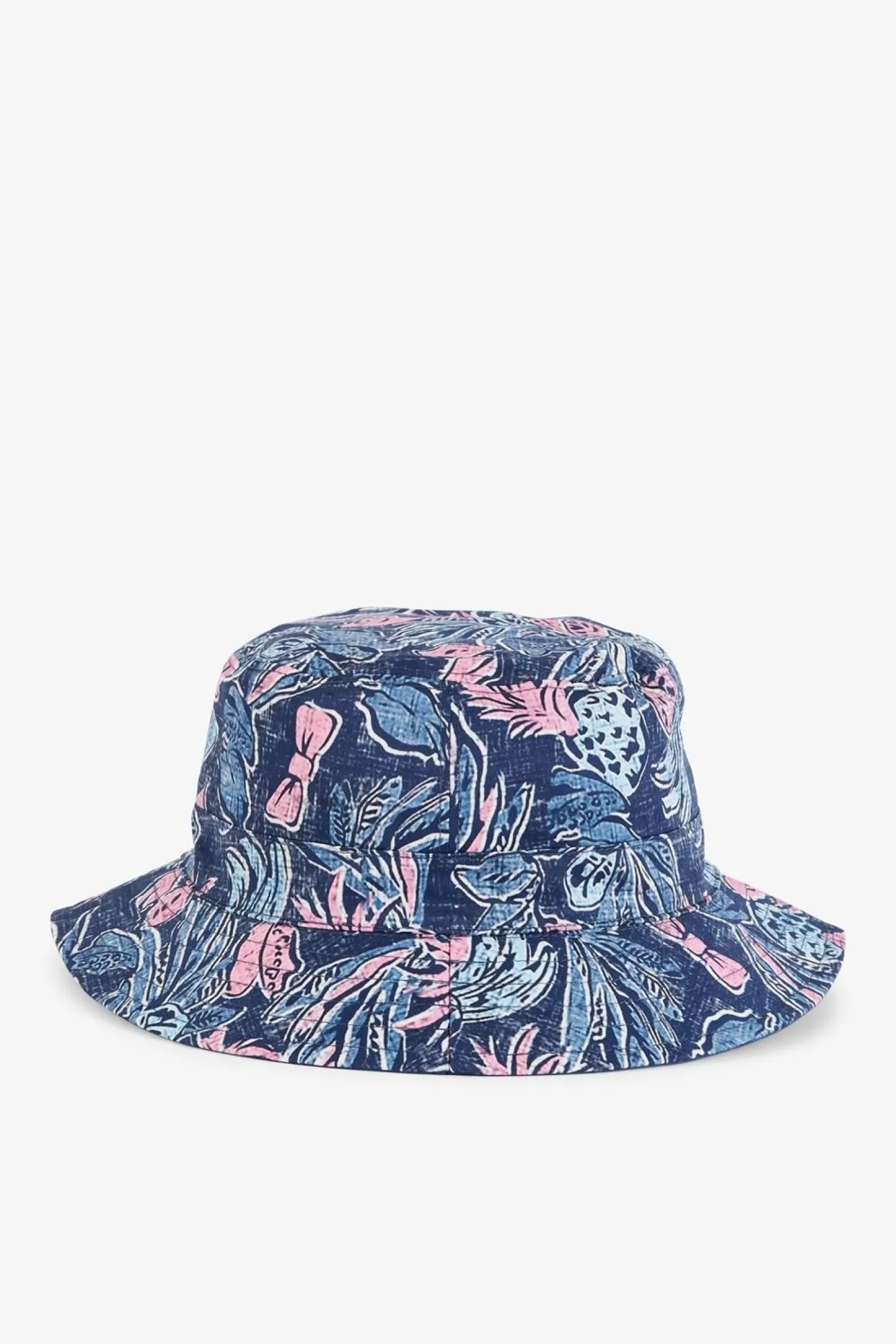 bob_en_coton_reversible_marine_imprime_2.webp Eden Park Bob En Coton Reversible Marine Imprime-Homme Casquettes