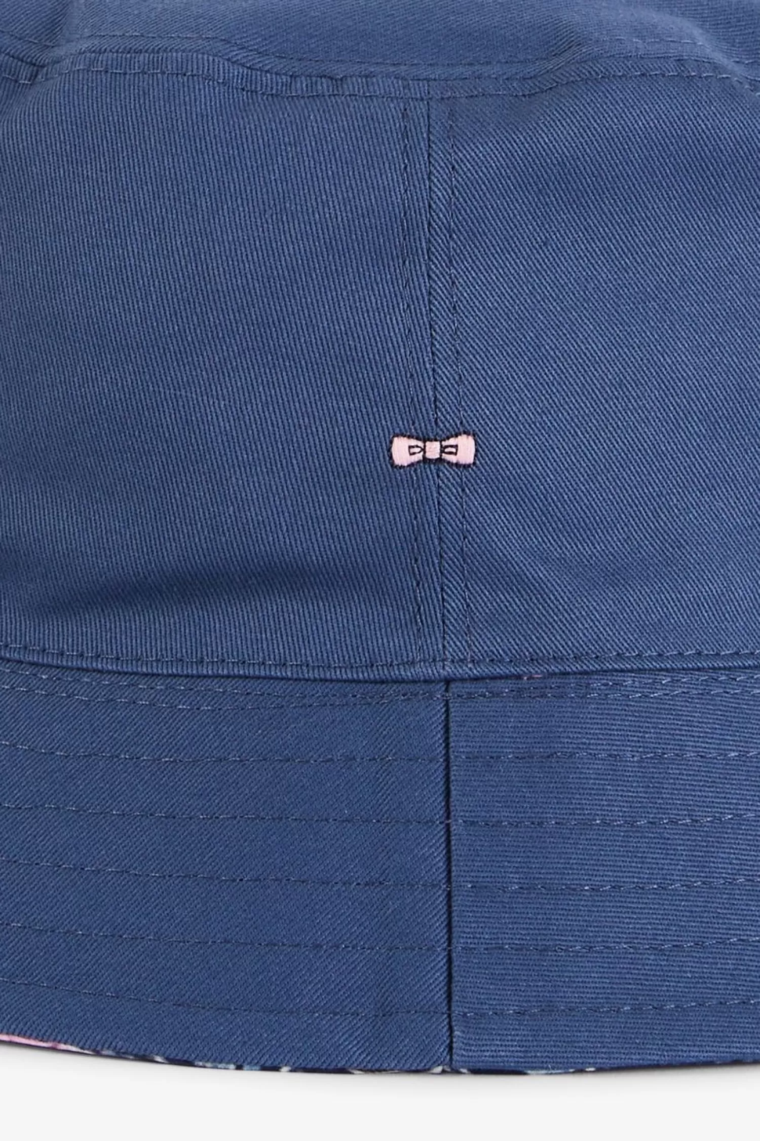 bob_en_coton_reversible_marine_imprime_3.webp Eden Park Bob En Coton Reversible Marine Imprime-Homme Casquettes