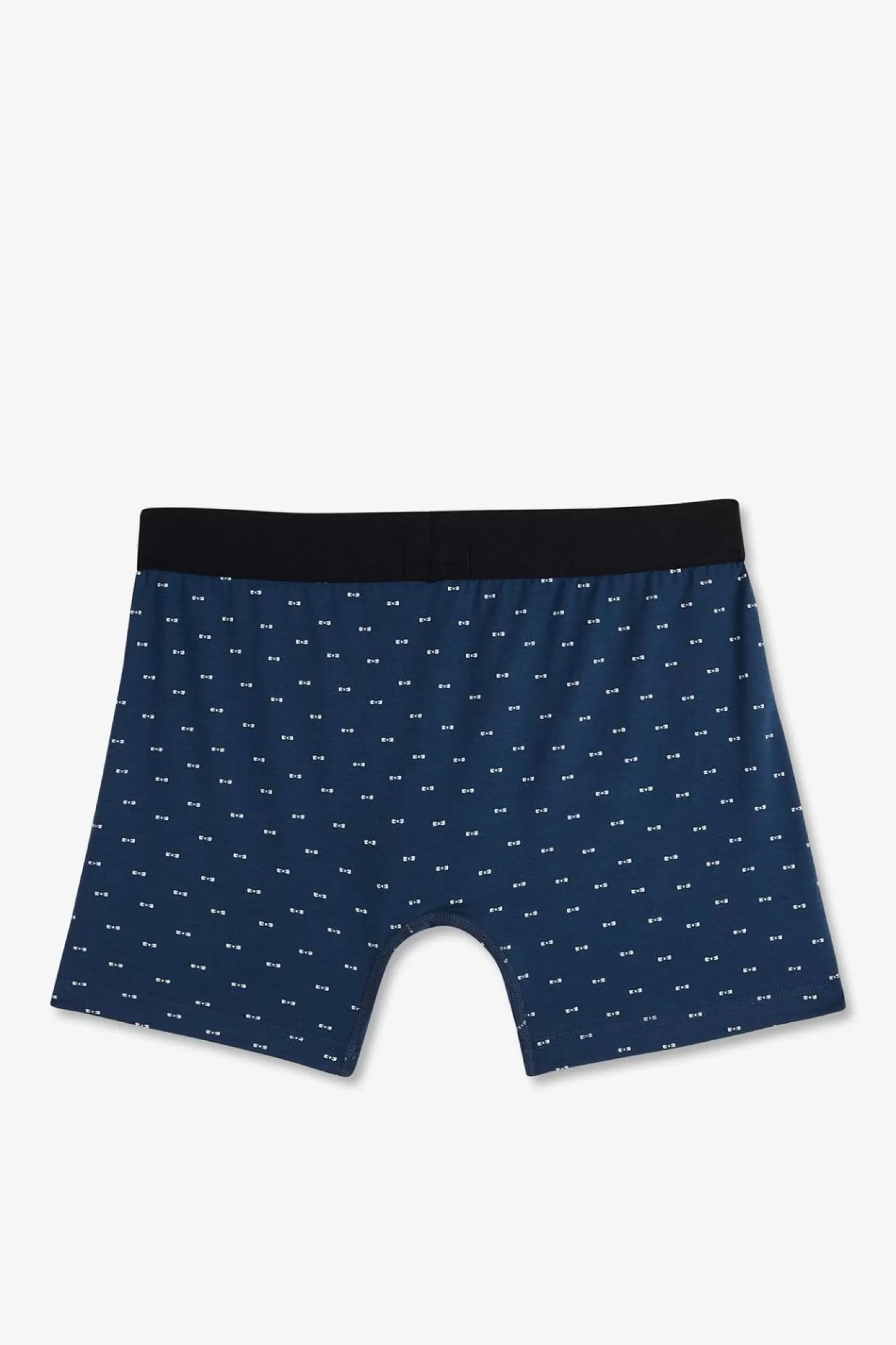 Eden Park Boxer A Micro Motifs Noeud Papillon Marine Et Blanc En Coton Stretch-Homme Sous-Vêtements
