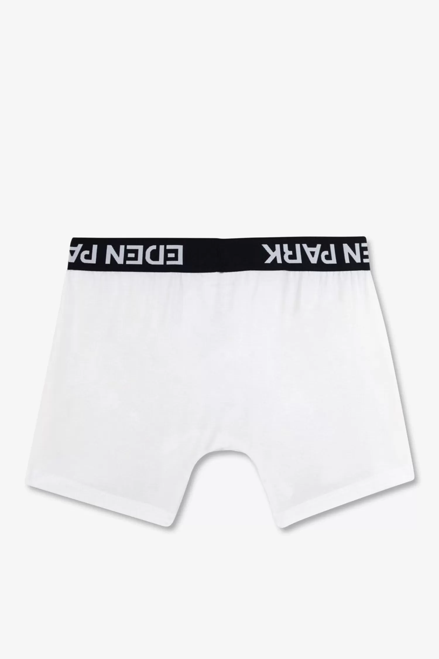 boxer_blanc_a_ceinture_elastique_marine_en_coton_stretch_3.webp Eden Park Boxer Blanc A Ceinture Elastique Marine En Coton Stretch-Homme Sous-Vêtements