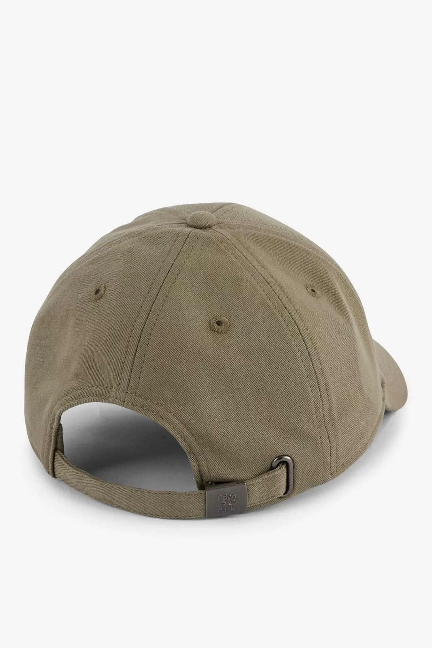 Eden Park Casquette Beige Fonce En Toile De Coton Broderie Noeud Papillon-Homme Casquettes