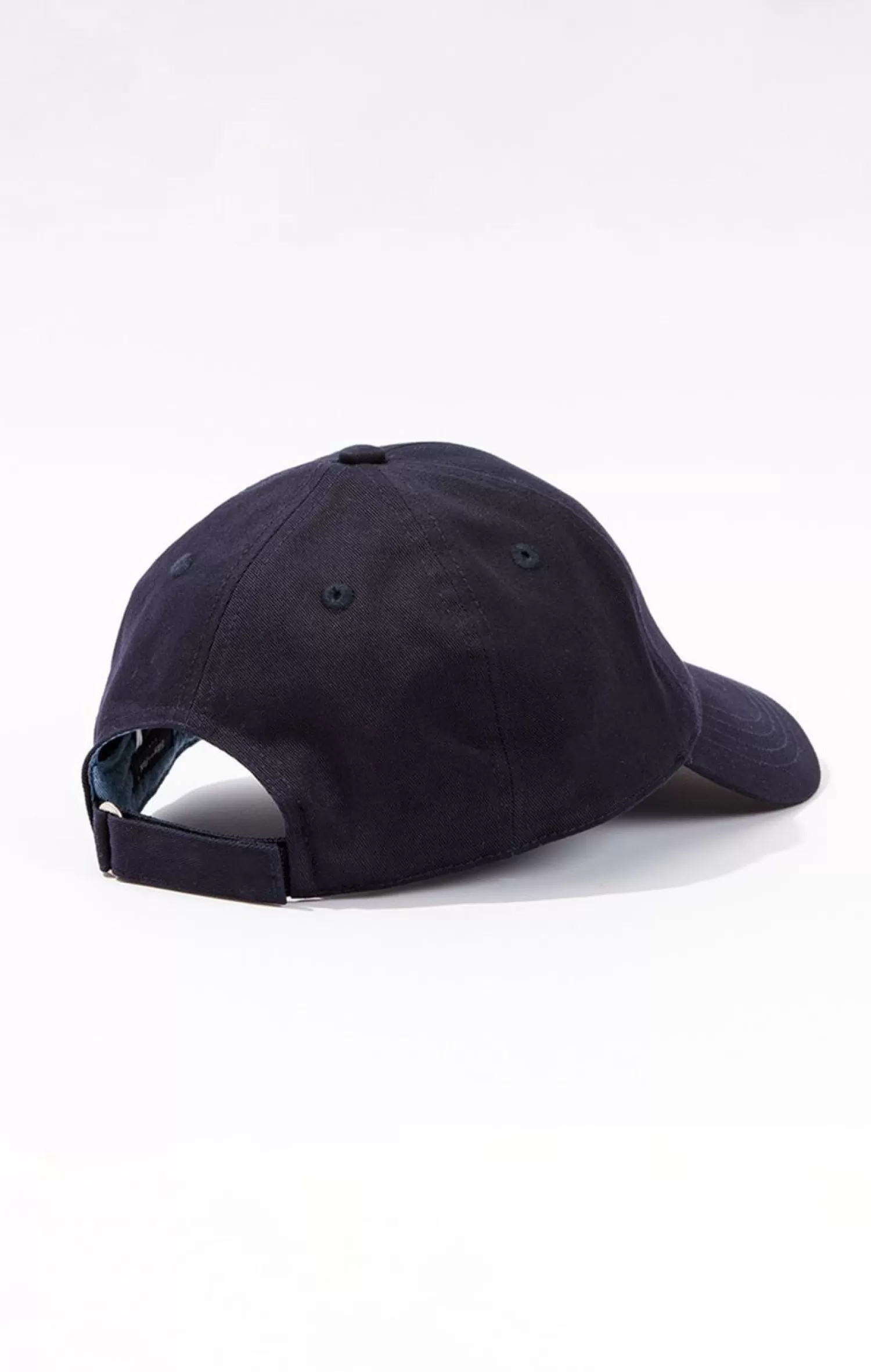 casquette_bleu_marine_unie_en_coton_5.webp Eden Park Casquette Bleu Marine Unie En Coton-Homme Casquettes