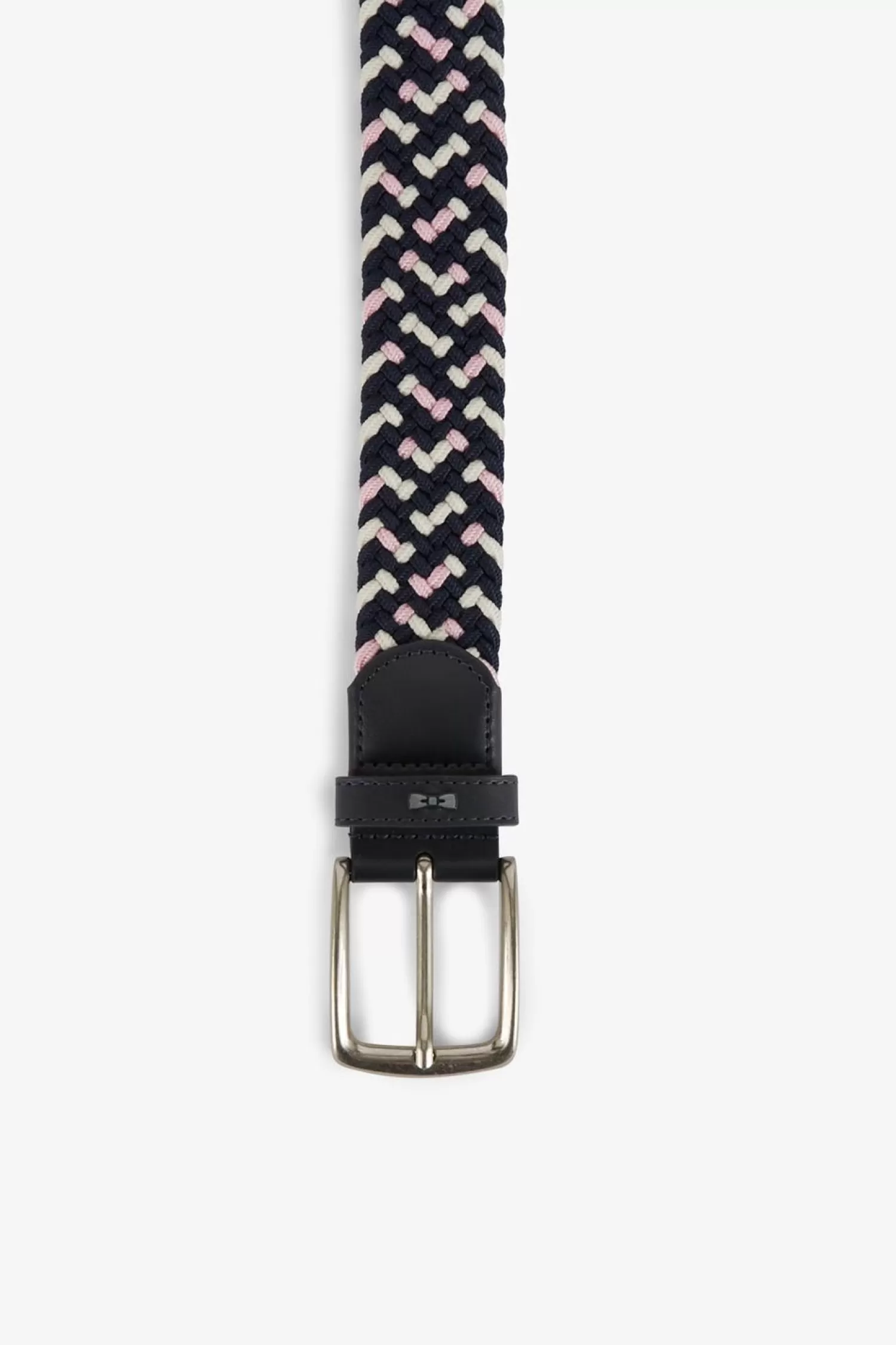 Eden Park Ceinture Tressee Elastique Tricolore Rose-Homme Ceintures