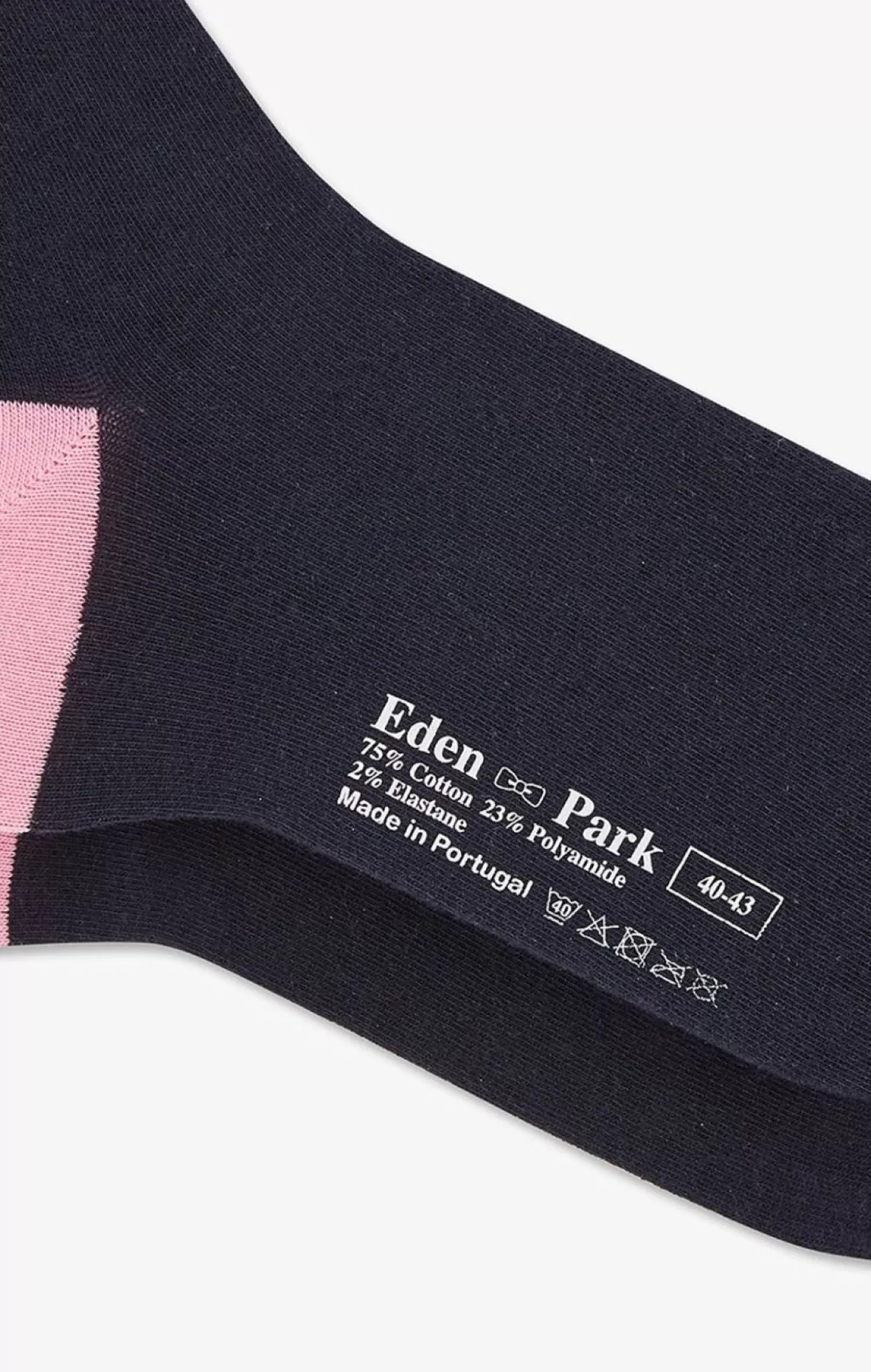 Eden Park Chaussettes Montantes Bleu Marine Color-Block-Homme Chaussettes