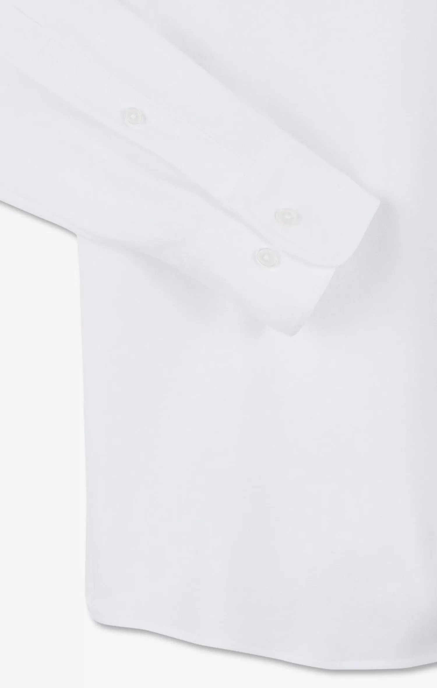 chemise_en_coton_pinpoint_blanc_6.webp Eden Park Chemise En Coton Pinpoint Blanc-Homme Chemises