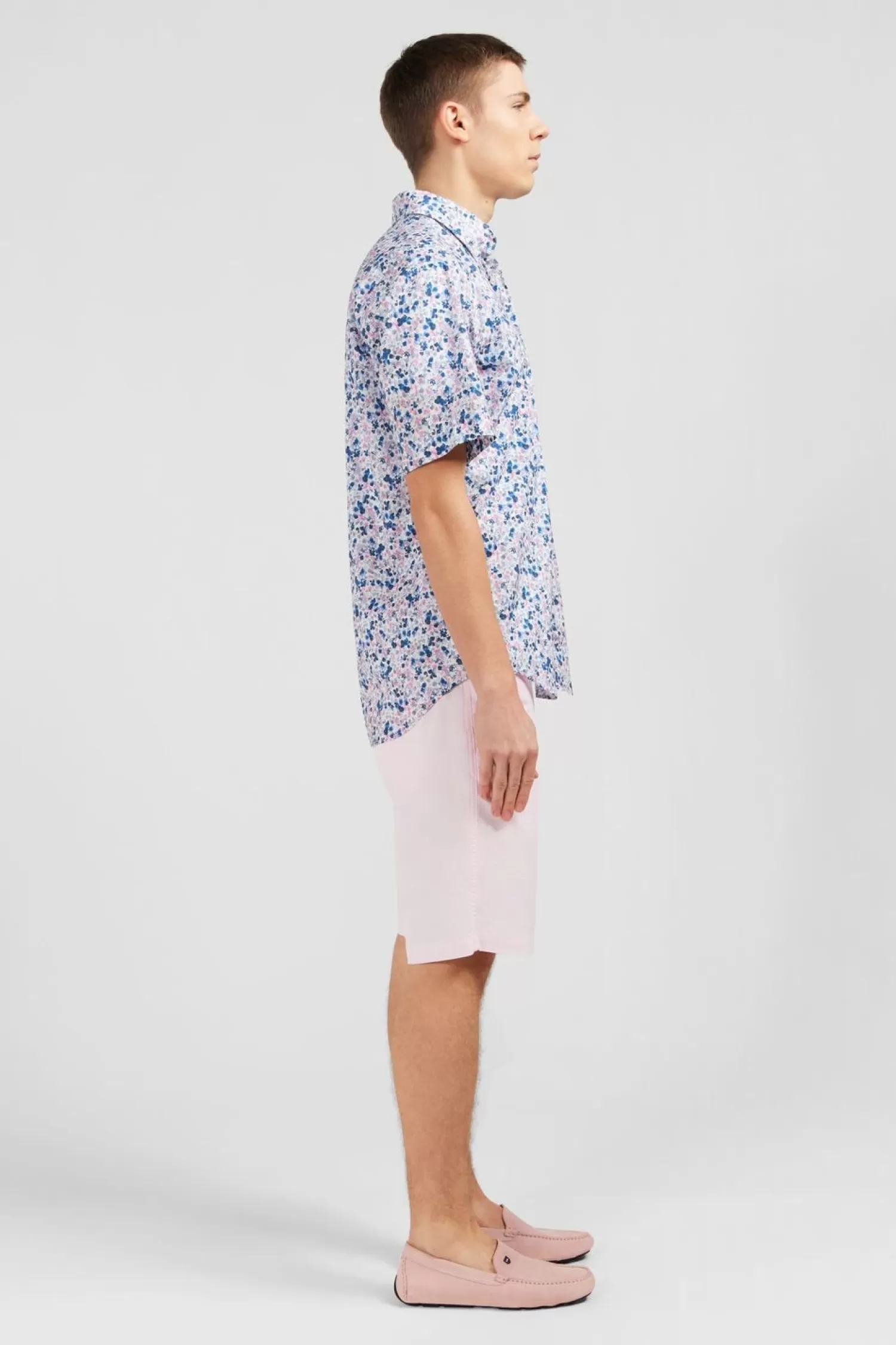 chemisette_blanche_imprimee_fleurs_2.webp Eden Park Chemisette Blanche Imprimee Fleurs-Homme Chemisettes