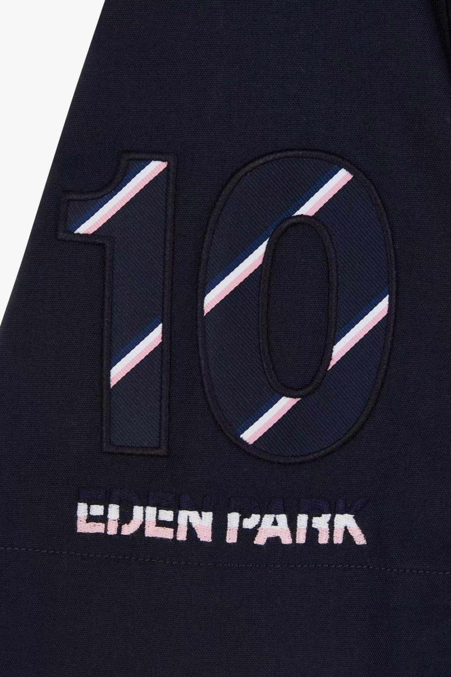 chemisette_bleu_marine_brodee_xv_de_france_7.webp Eden Park Chemisette Bleu Marine Brodee Xv De France-Homme Chemisettes