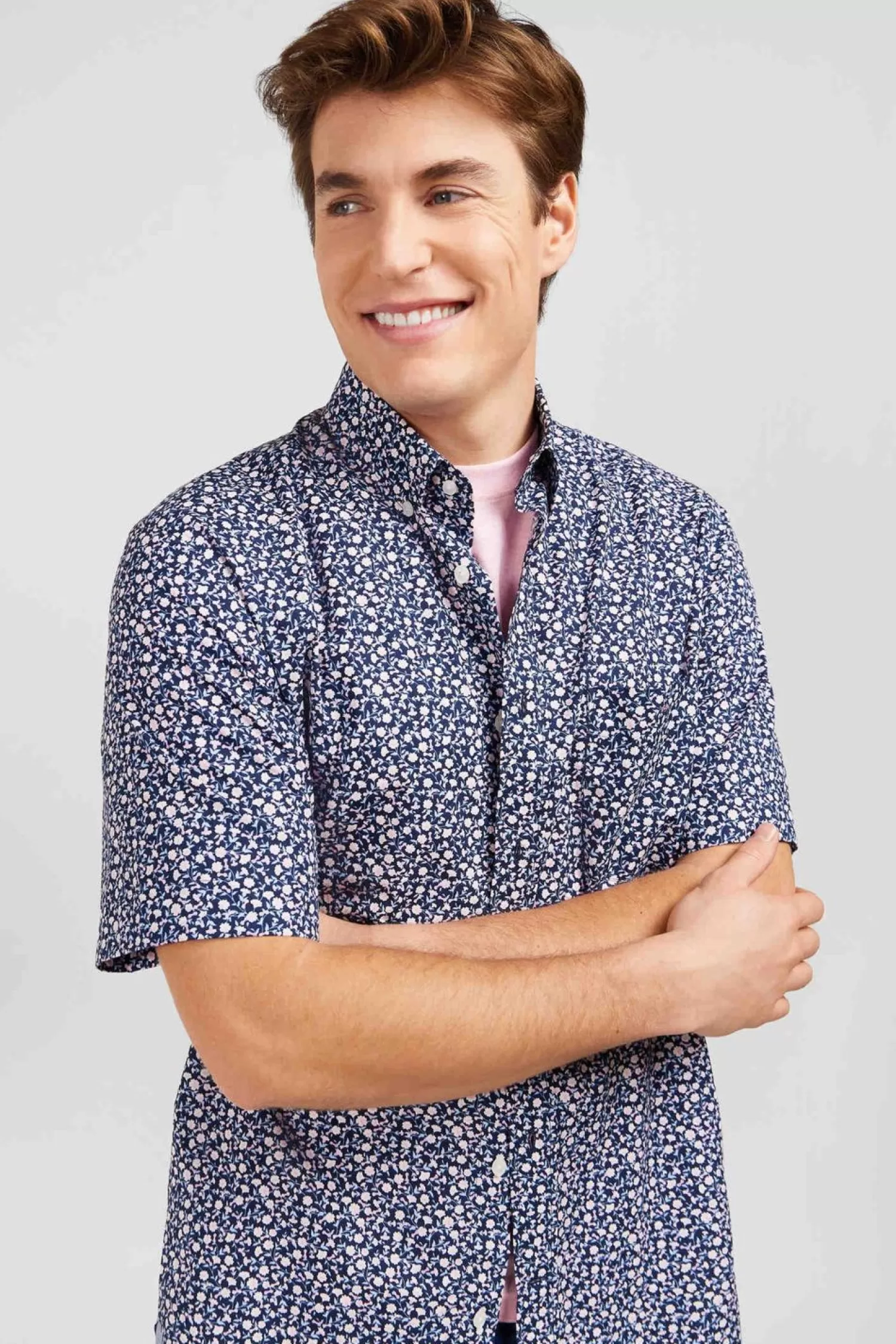chemisette_bleu_marine_imprimee_exclusif_fleurs_2-1.webp Eden Park Chemisette Bleu Marine Imprimee Exclusif Fleurs-Homme Chemisettes