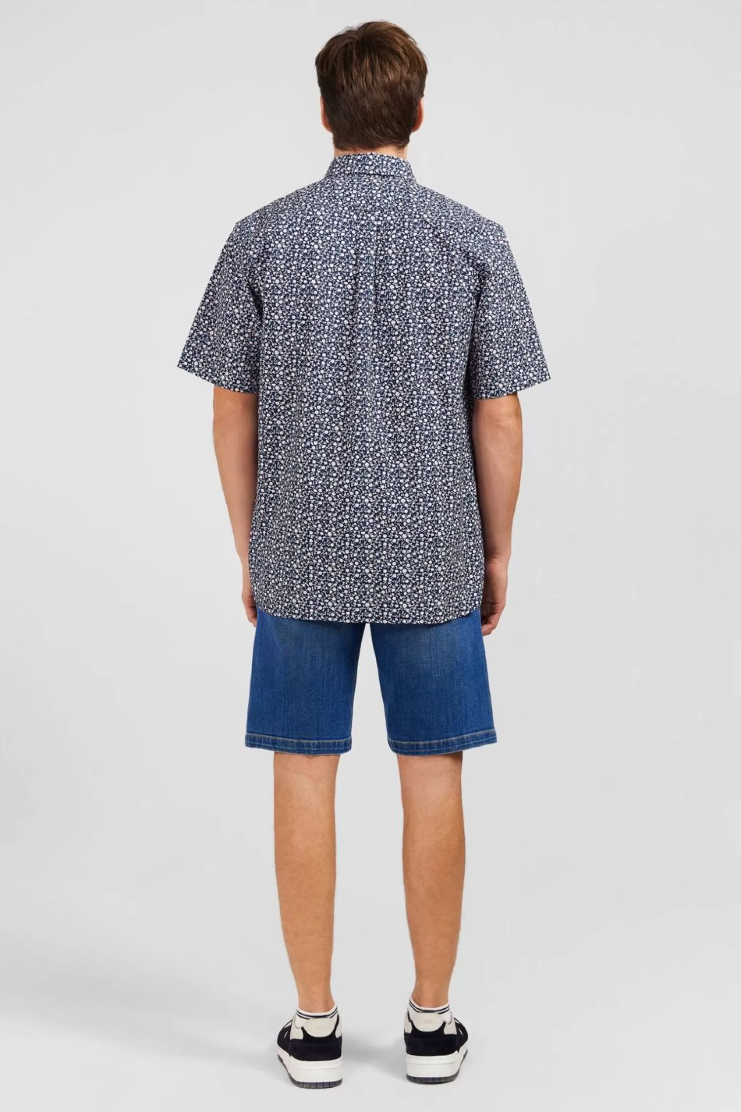 chemisette_bleu_marine_imprimee_exclusif_fleurs_5.webp Eden Park Chemisette Bleu Marine Imprimee Exclusif Fleurs-Homme Chemisettes