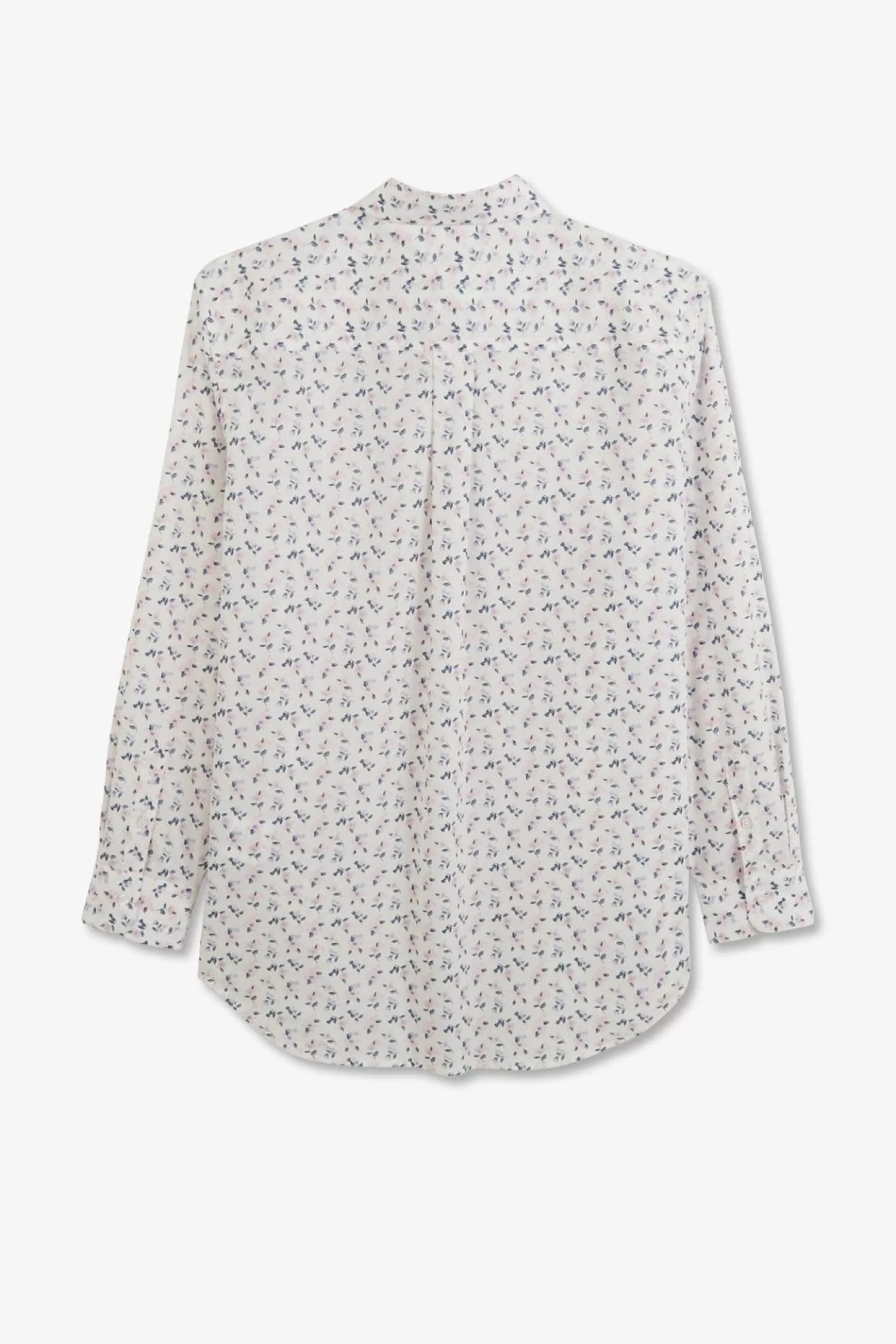 chemisier_blanc_a_imprime_exclusif_fleuri_5.webp Eden Park Chemisier Blanc A Imprime Exclusif Fleuri-Femme Chemises