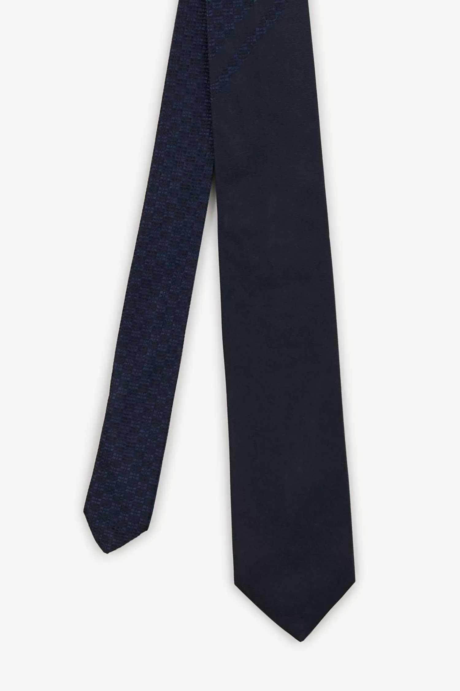 Eden Park Cravate Bleue A Micro-Motifs Noeuds Papillon Bicolores-Homme Cravates & Noeuds Papillon