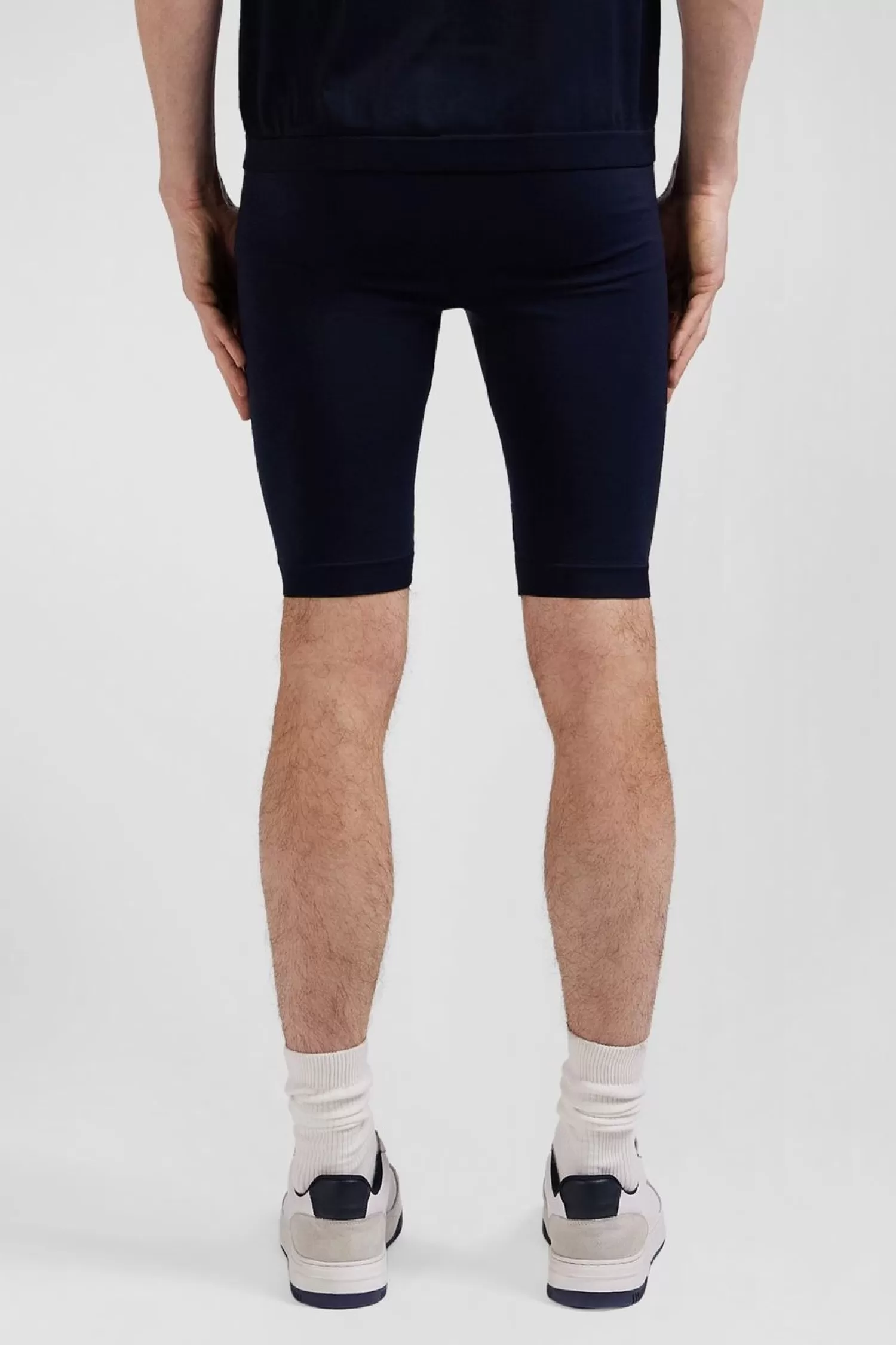 Eden Park Cycliste De Sport Stretch Bleu Marine-Homme Shorts Et Bermudas