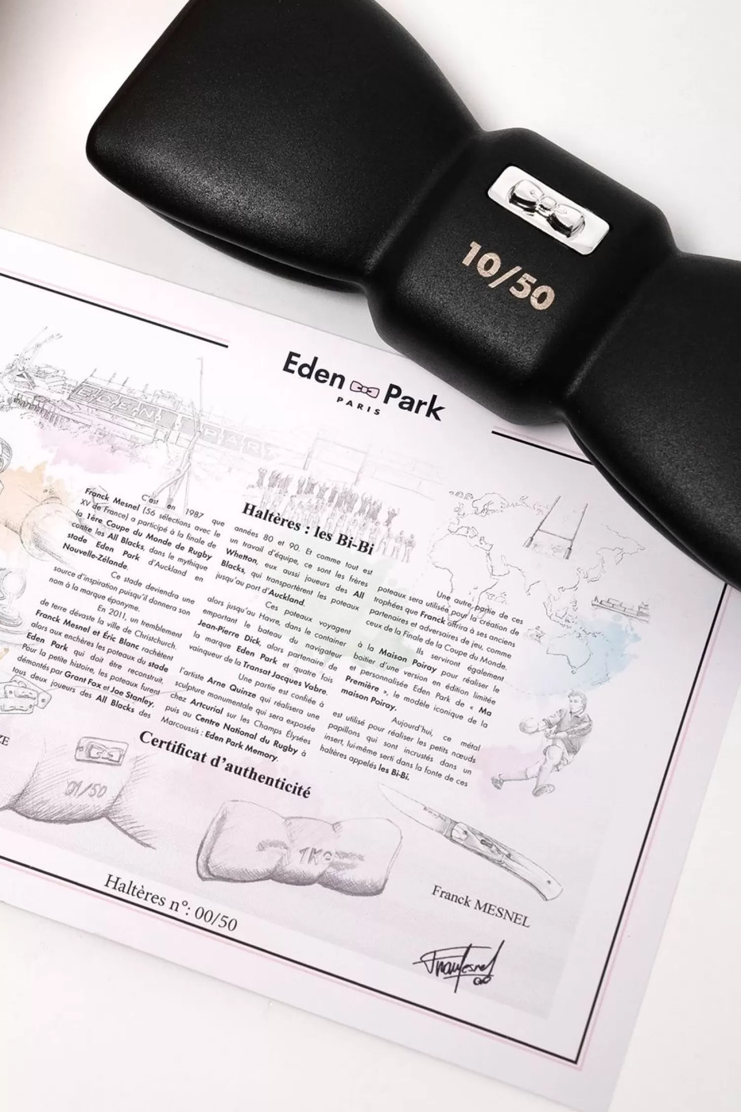 haltres_les_bibi_noeuds_papillons_noir_3.webp Eden Park Haltères Les Bi-Bi Noeuds Papillons Noir-Homme Haltères