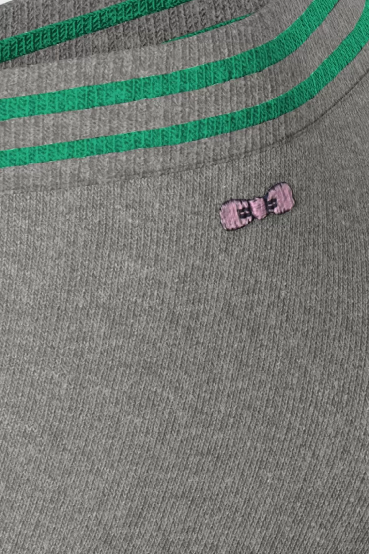 Eden Park Paire De Chaussettes Basses Blanches A Bords Verts En Coton Stretch-Homme Chaussettes