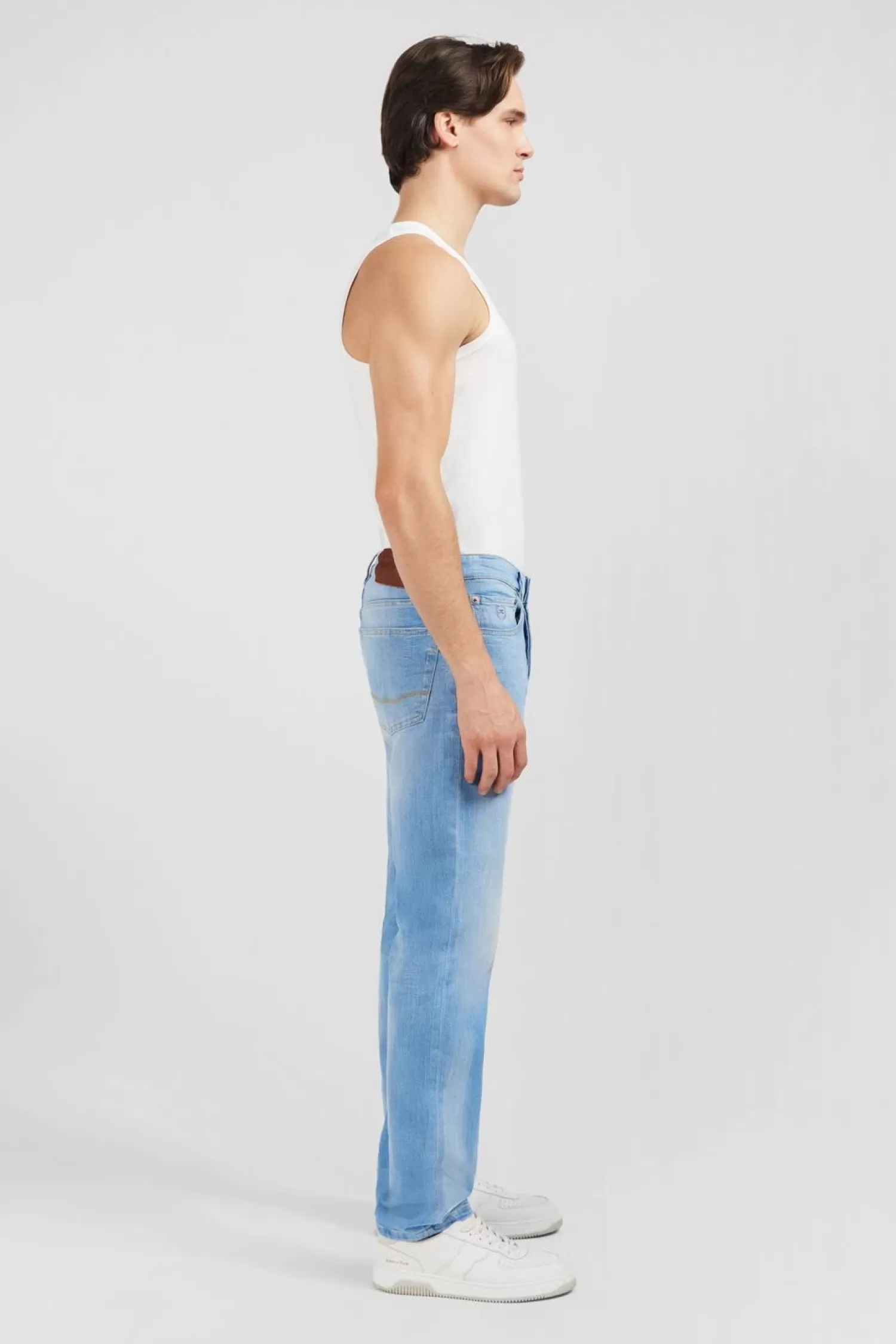 pantalon_bleu_droit_5_poches_3.webp Eden Park Pantalon Bleu Droit 5 Poches-Homme Pantalons