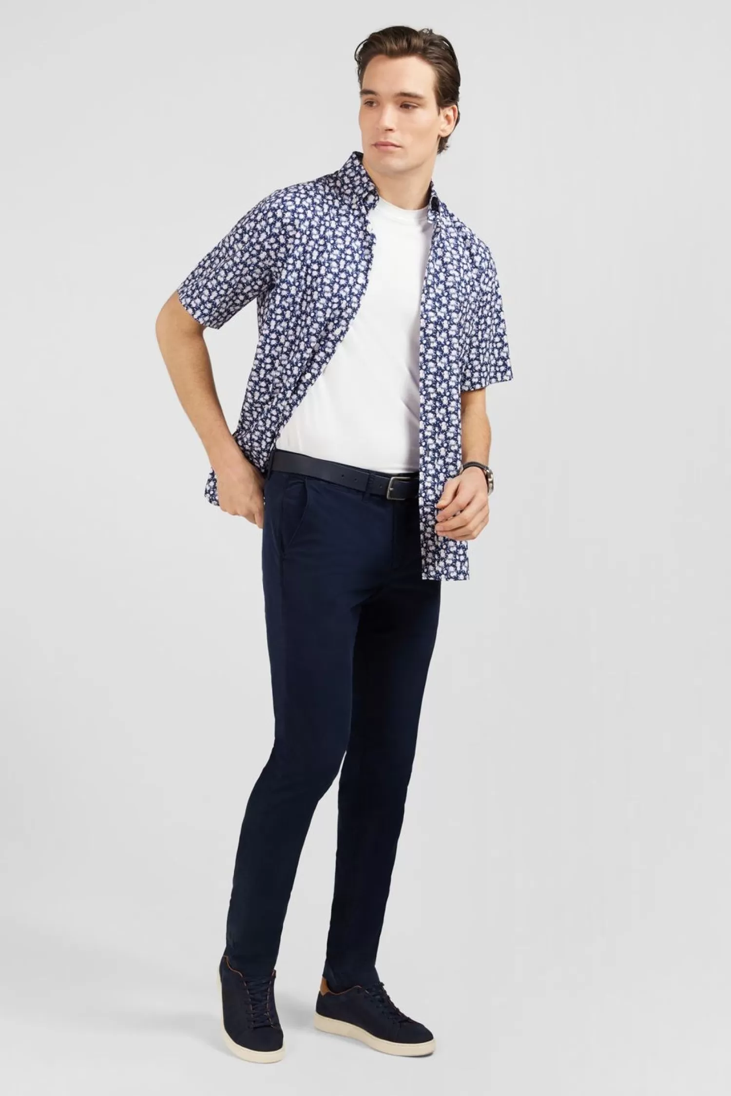 pantalon_chino_bleu_marine_2.webp Eden Park Pantalon Chino Bleu Marine-Homme Pantalons