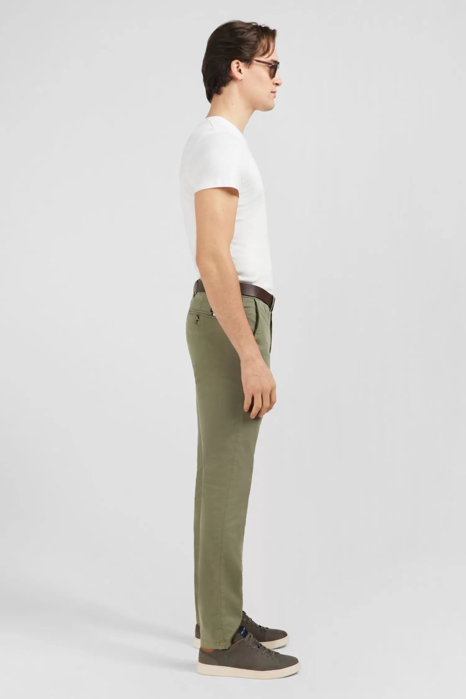 pantalon_chino_kaki_3.webp Eden Park Pantalon Chino Kaki-Homme Pantalons