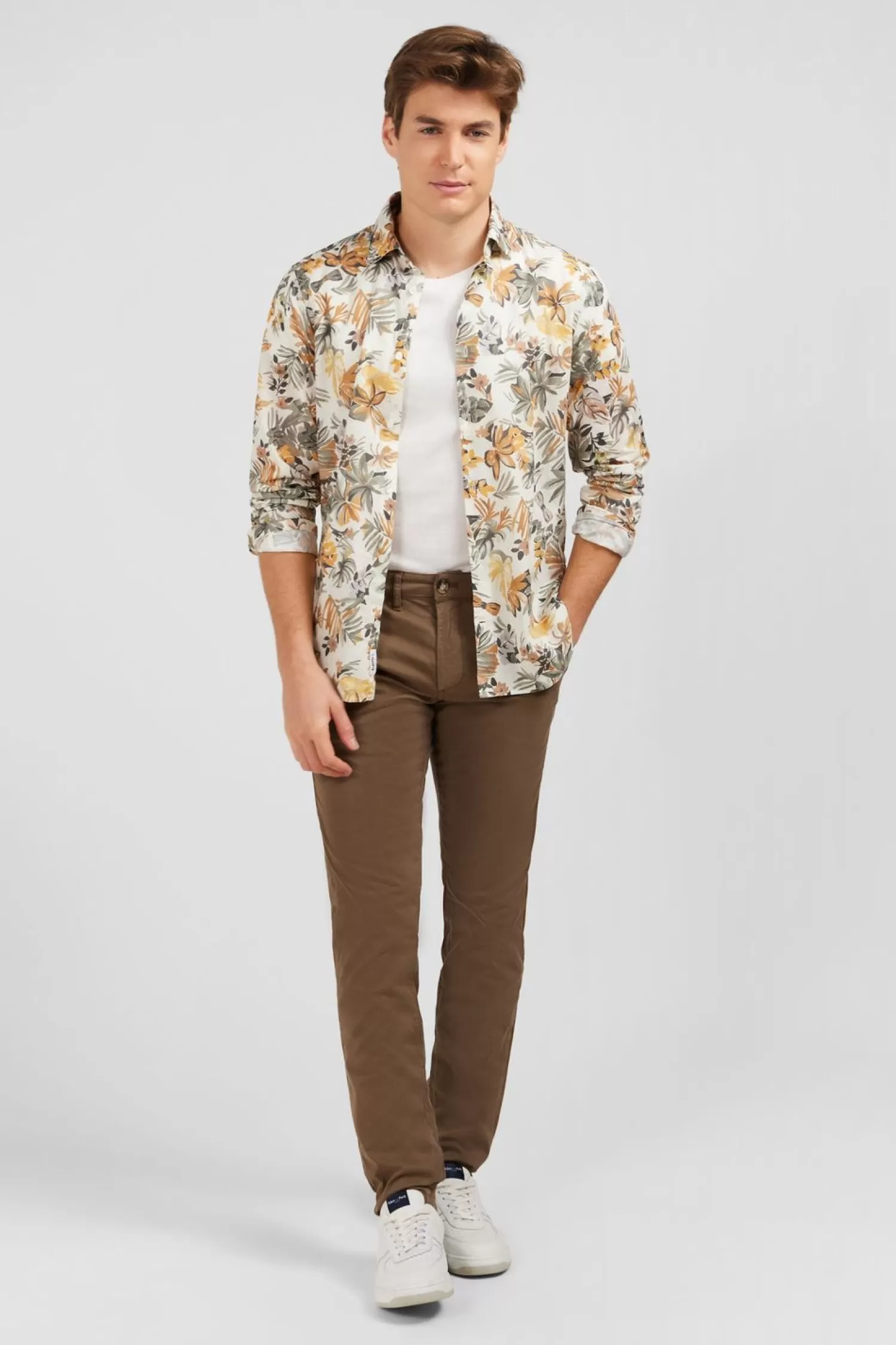 pantalon_chino_marron_2.webp Eden Park Pantalon Chino Marron-Homme Pantalons