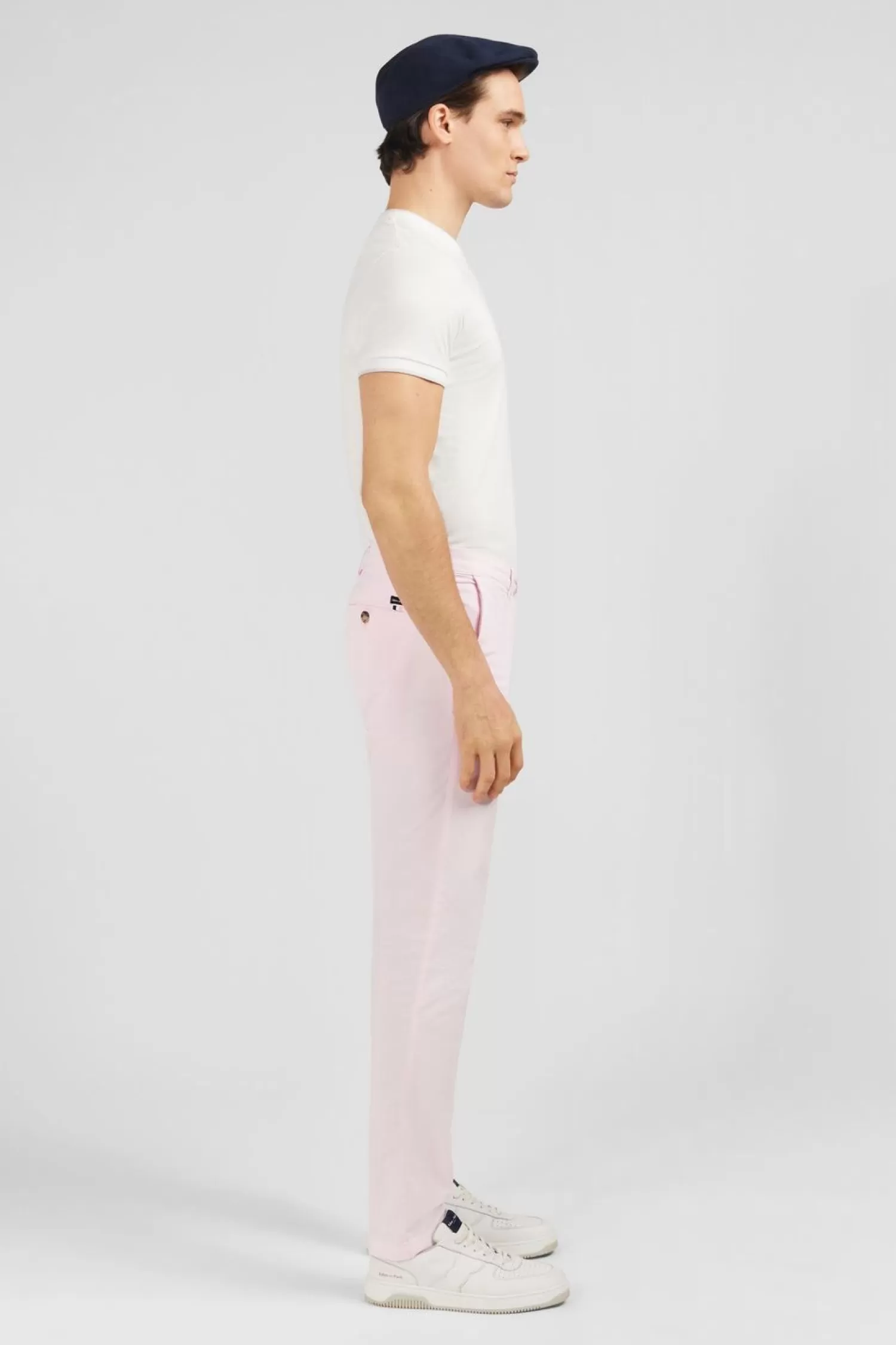 pantalon_chino_rose_3.webp Eden Park Pantalon Chino Rose-Homme Pantalons