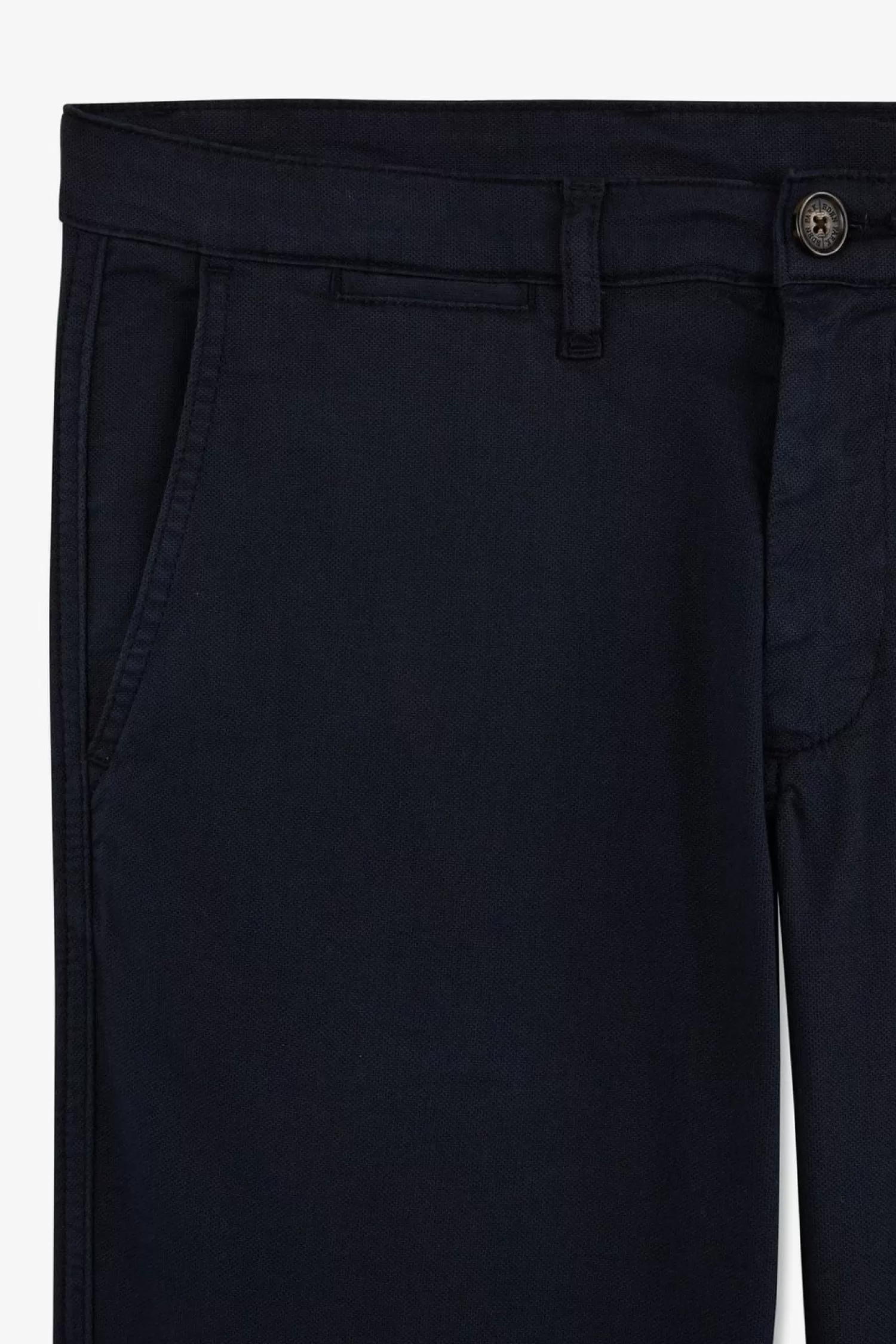 pantalon_chino_sans_plis_bleu_marine_5.webp Eden Park Pantalon Chino Sans Plis Bleu Marine-Homme Pantalons