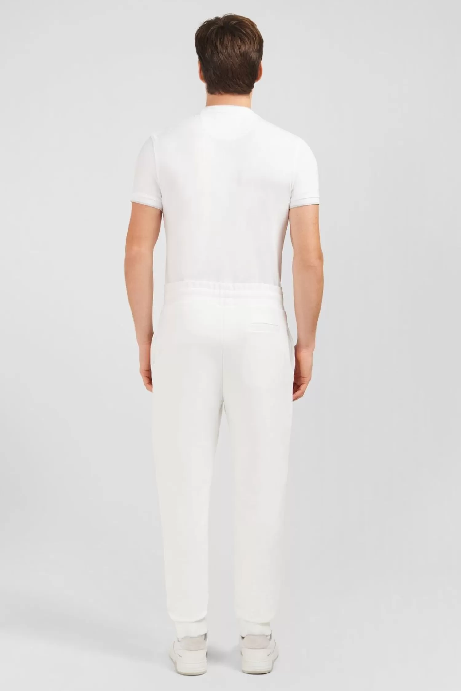 pantalon_de_jogging_blanc_4.webp Eden Park Pantalon De Jogging Blanc-Homme Pantalons