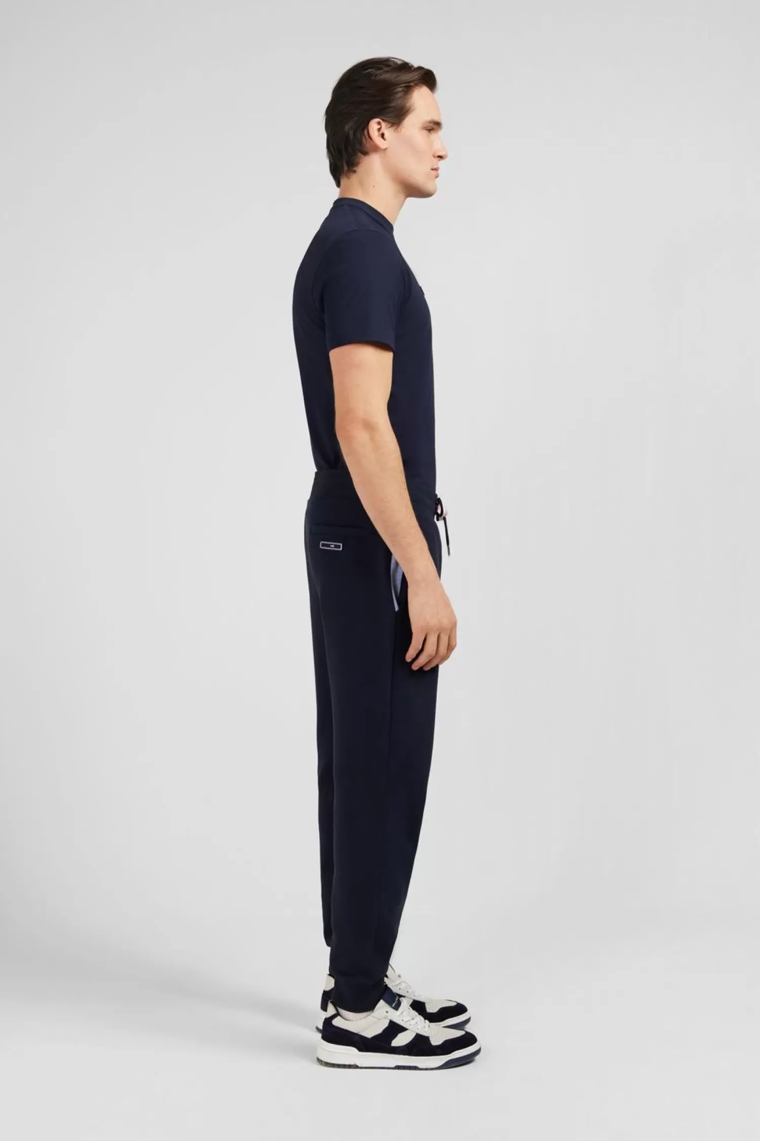 pantalon_de_jogging_bleu_marine_uni_3.webp Eden Park Pantalon De Jogging Bleu Marine Uni-Homme Pantalons