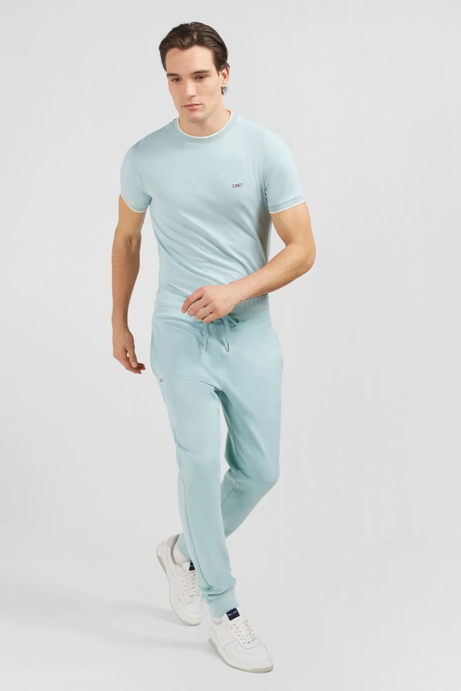 pantalon_de_jogging_vert_2.webp Eden Park Pantalon De Jogging Vert-Homme Pantalons