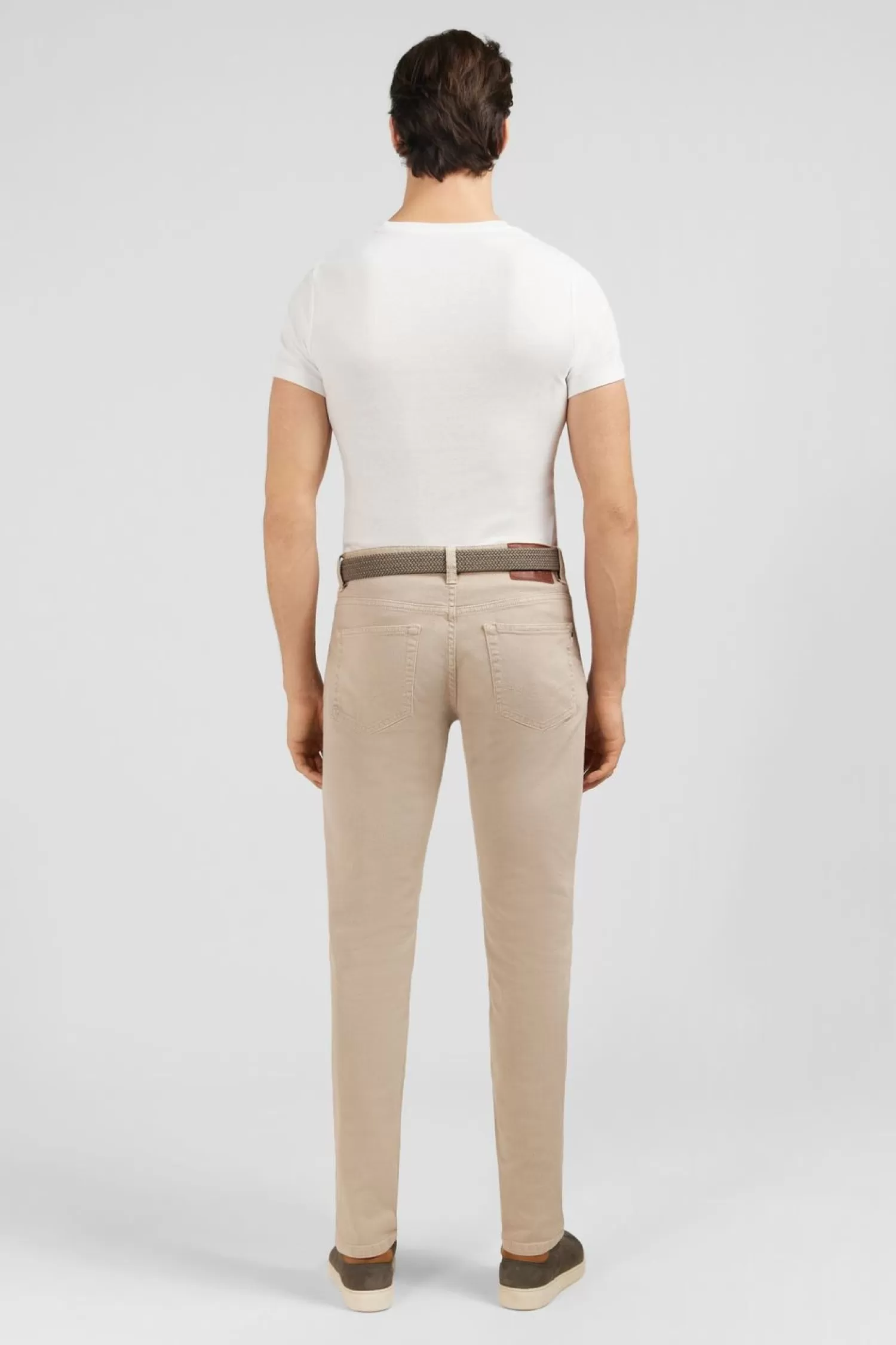 pantalon_droit_beige_4.webp Eden Park Pantalon Droit Beige-Homme Pantalons