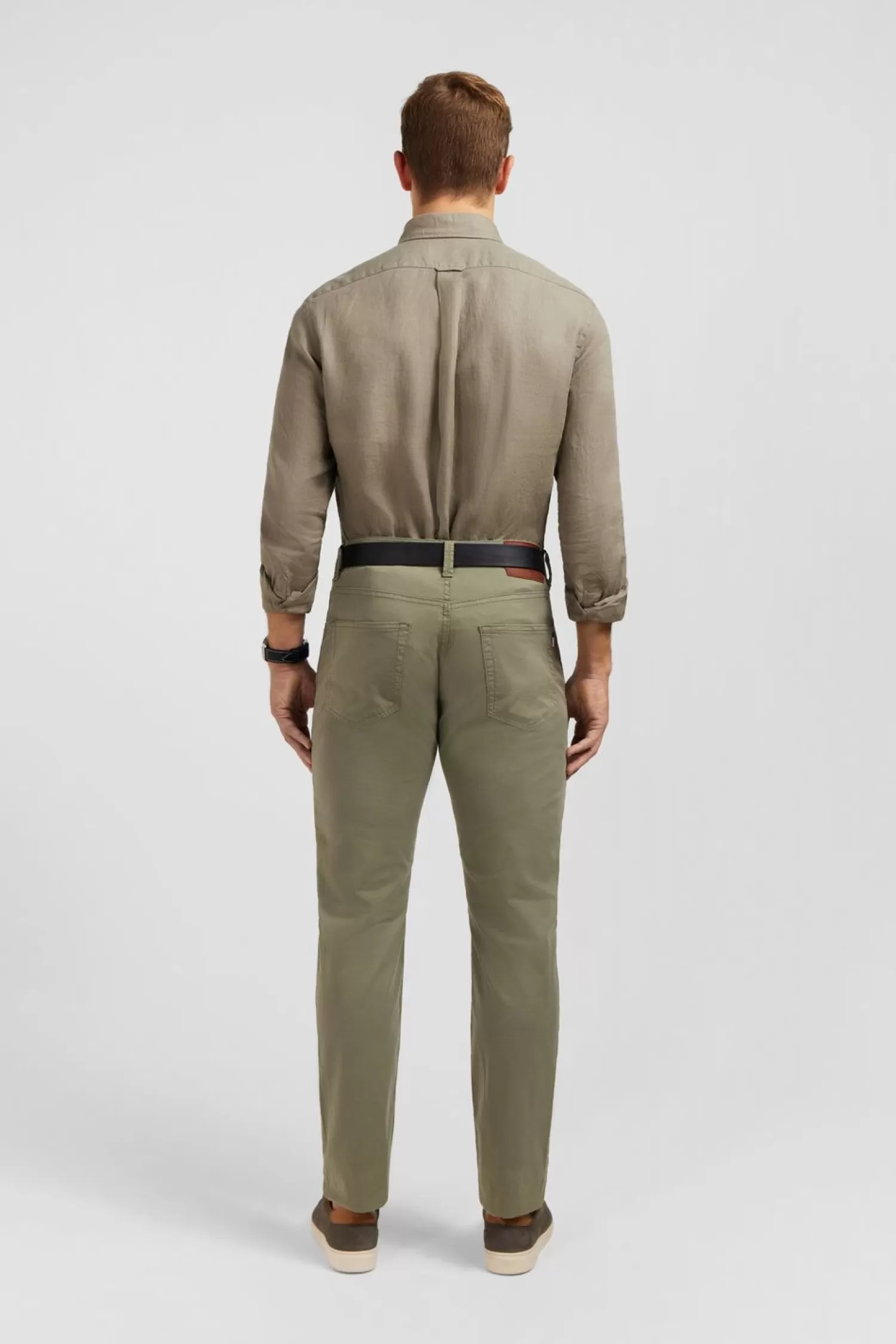 pantalon_kaki_droit_5_poches_4.webp Eden Park Pantalon Kaki Droit 5 Poches-Homme Pantalons