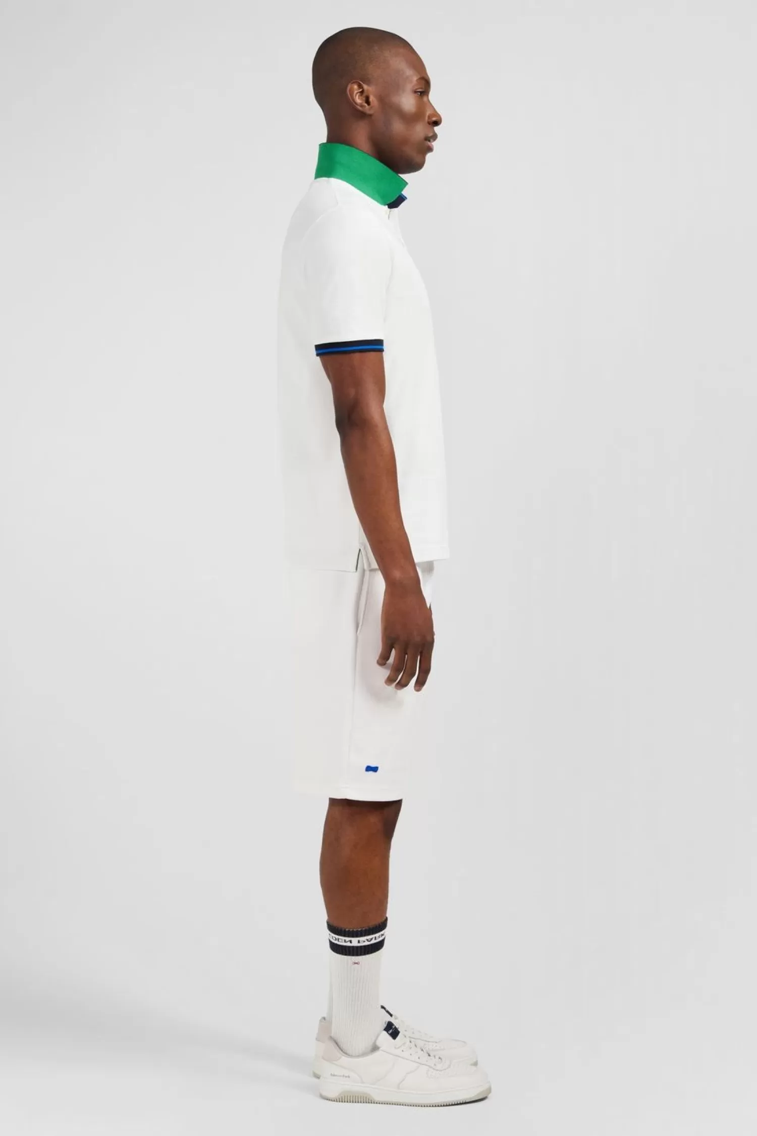 polo_blanc_a_manches_courtes_4.webp Eden Park Polo Blanc A Manches Courtes-Homme Polos