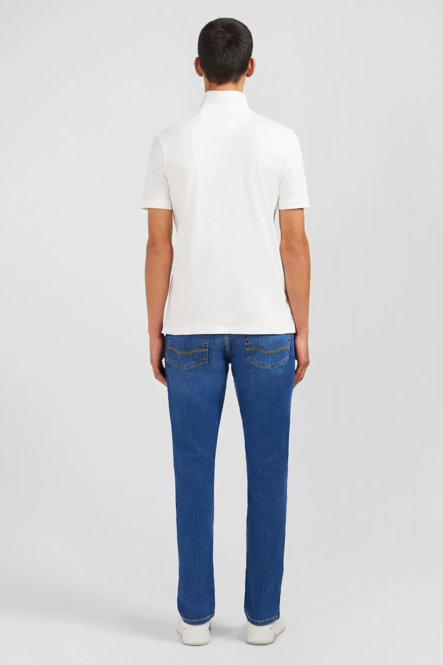 polo_blanc_en_coton_pima_stretch_2.webp Eden Park Polo Blanc En Coton Pima Stretch-Homme Polos