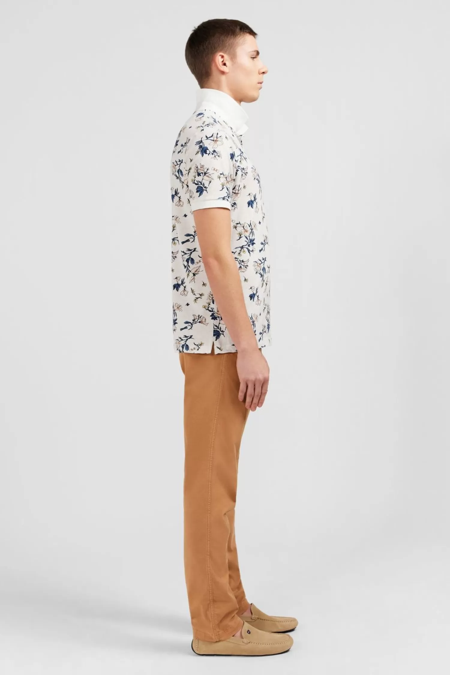 polo_blanc_imprime_exclusif_fleuri_4.webp Eden Park Polo Blanc Imprime Exclusif Fleuri-Homme Polos