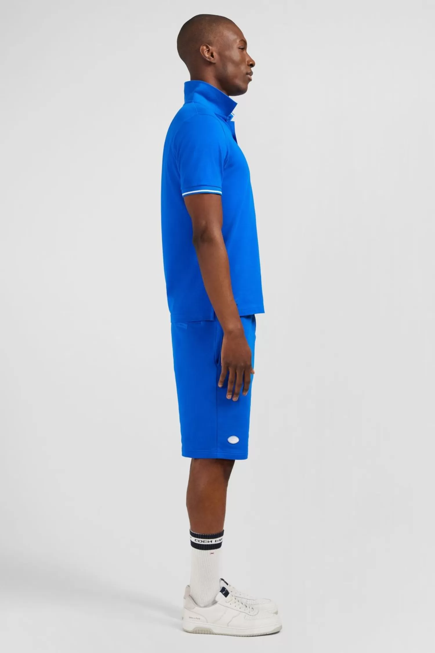 polo_bleu_a_manches_courtes_4.webp Eden Park Polo Bleu A Manches Courtes-Homme Polos