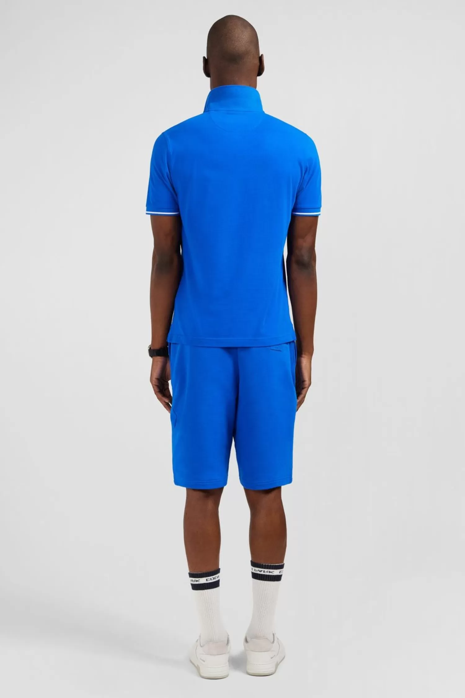 polo_bleu_a_manches_courtes_5.webp Eden Park Polo Bleu A Manches Courtes-Homme Polos