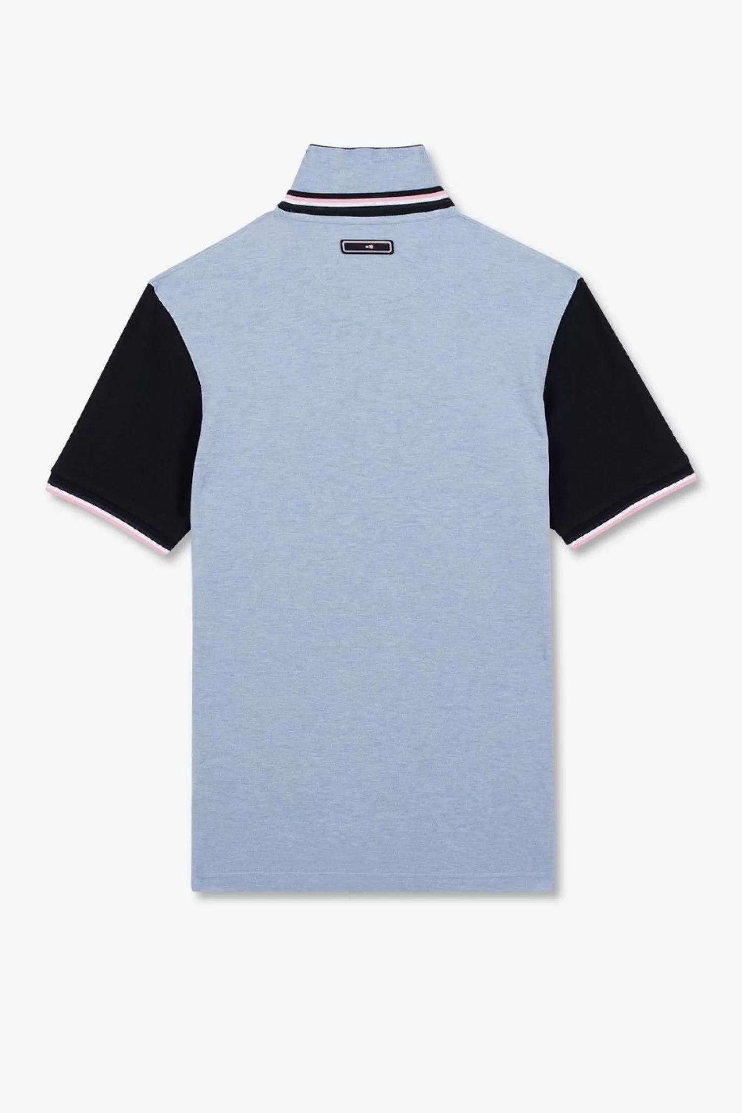Eden Park Polo Bleu Colorblock Manches Courtes-Homme Polos