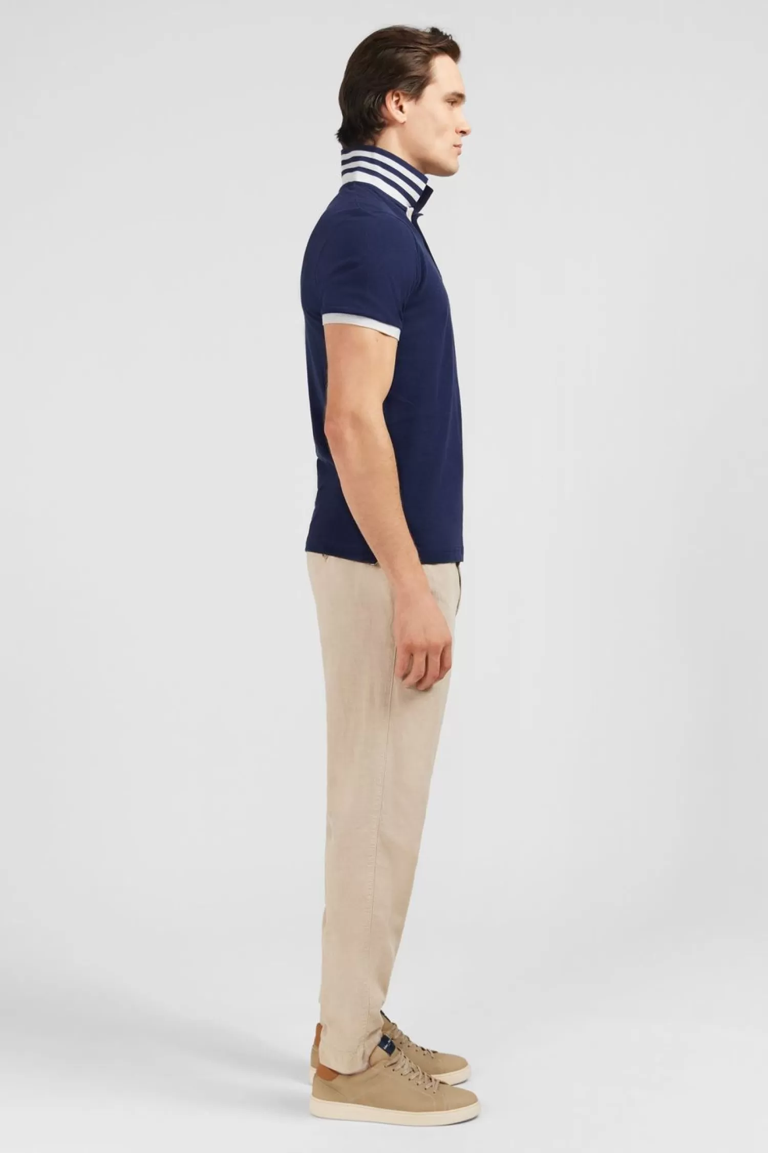 polo_bleu_marine_a_manches_courtes_4-2.webp Eden Park Polo Bleu Marine A Manches Courtes-Homme Polos