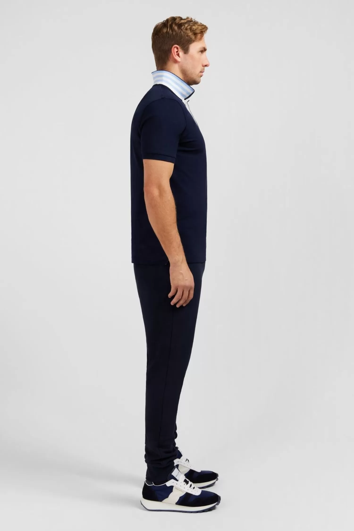 polo_bleu_marine_a_manches_courtes_4-3.webp Eden Park Polo Bleu Marine A Manches Courtes-Homme Polos