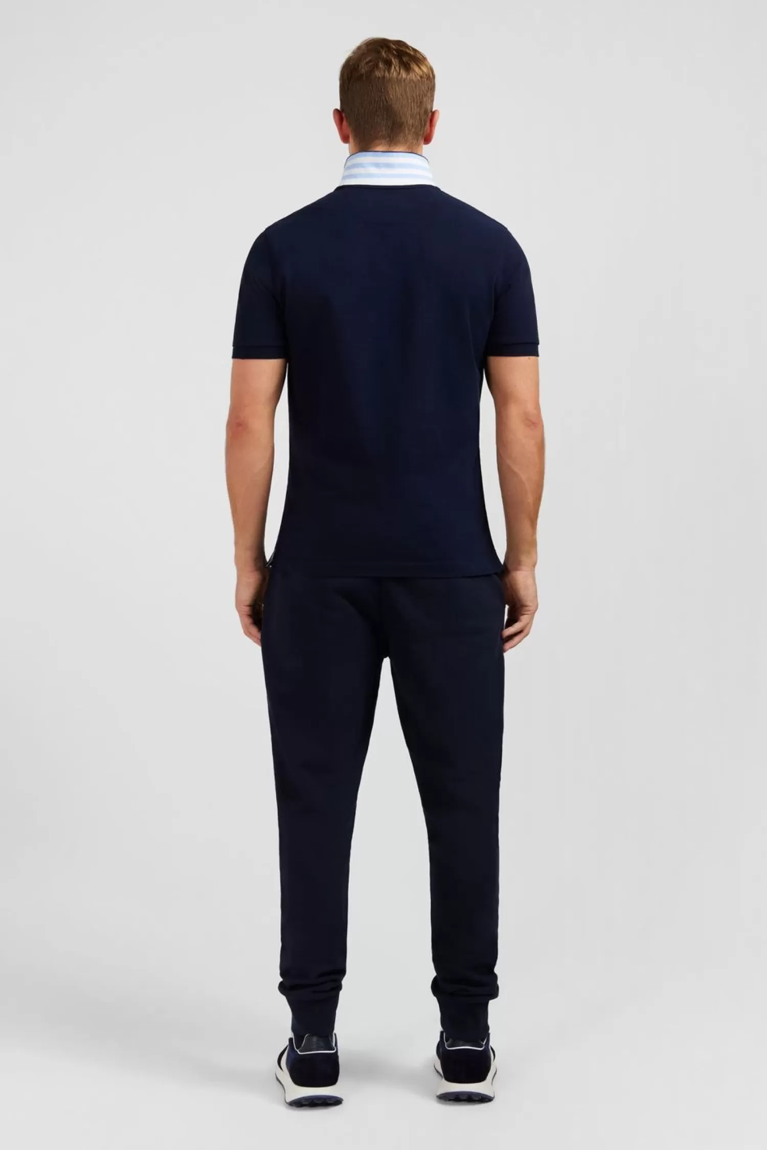 polo_bleu_marine_a_manches_courtes_5-3.webp Eden Park Polo Bleu Marine A Manches Courtes-Homme Polos