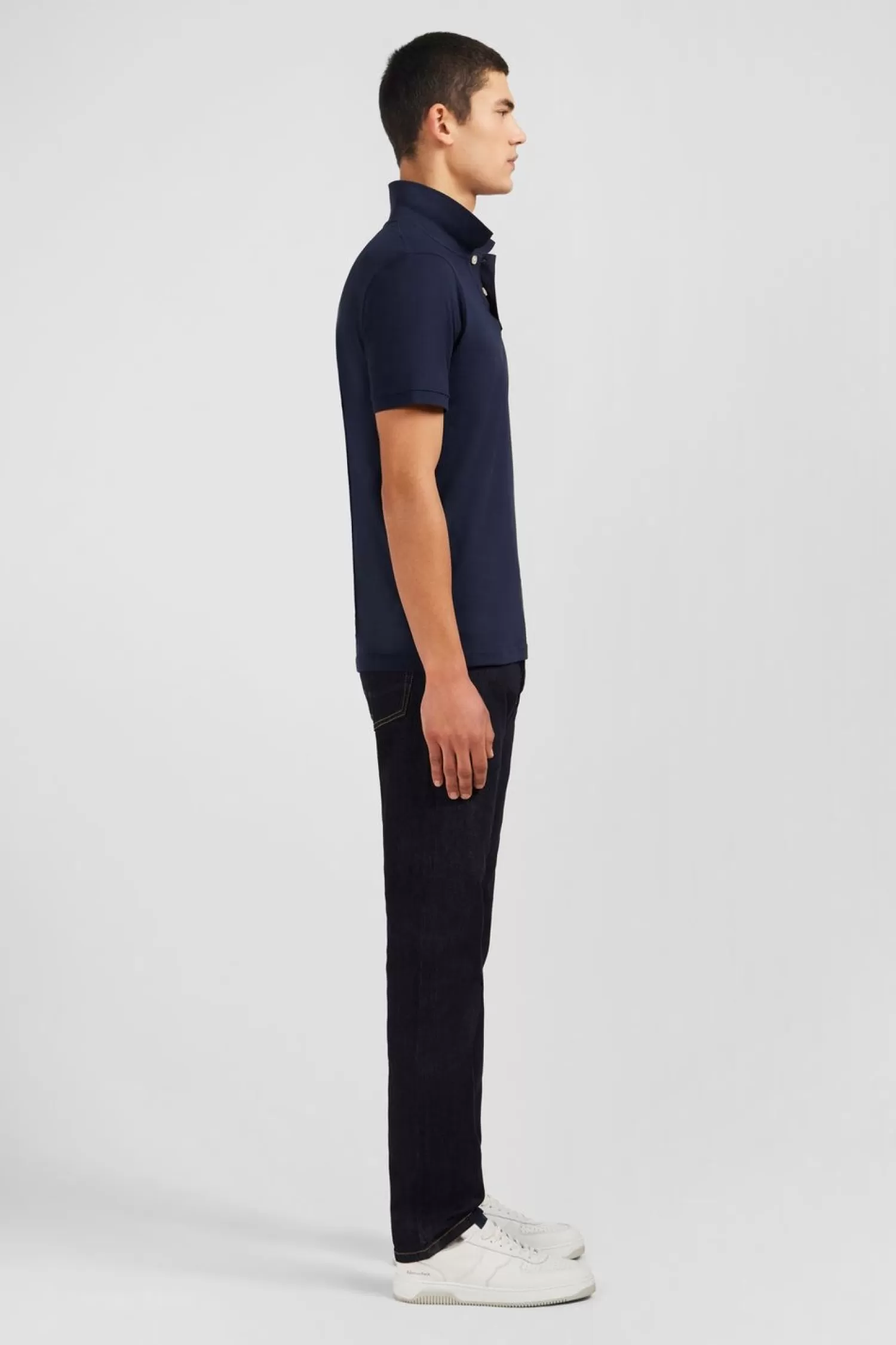 polo_bleu_marine_en_coton_pima_stretch_5.webp Eden Park Polo Bleu Marine En Coton Pima Stretch-Homme Polos