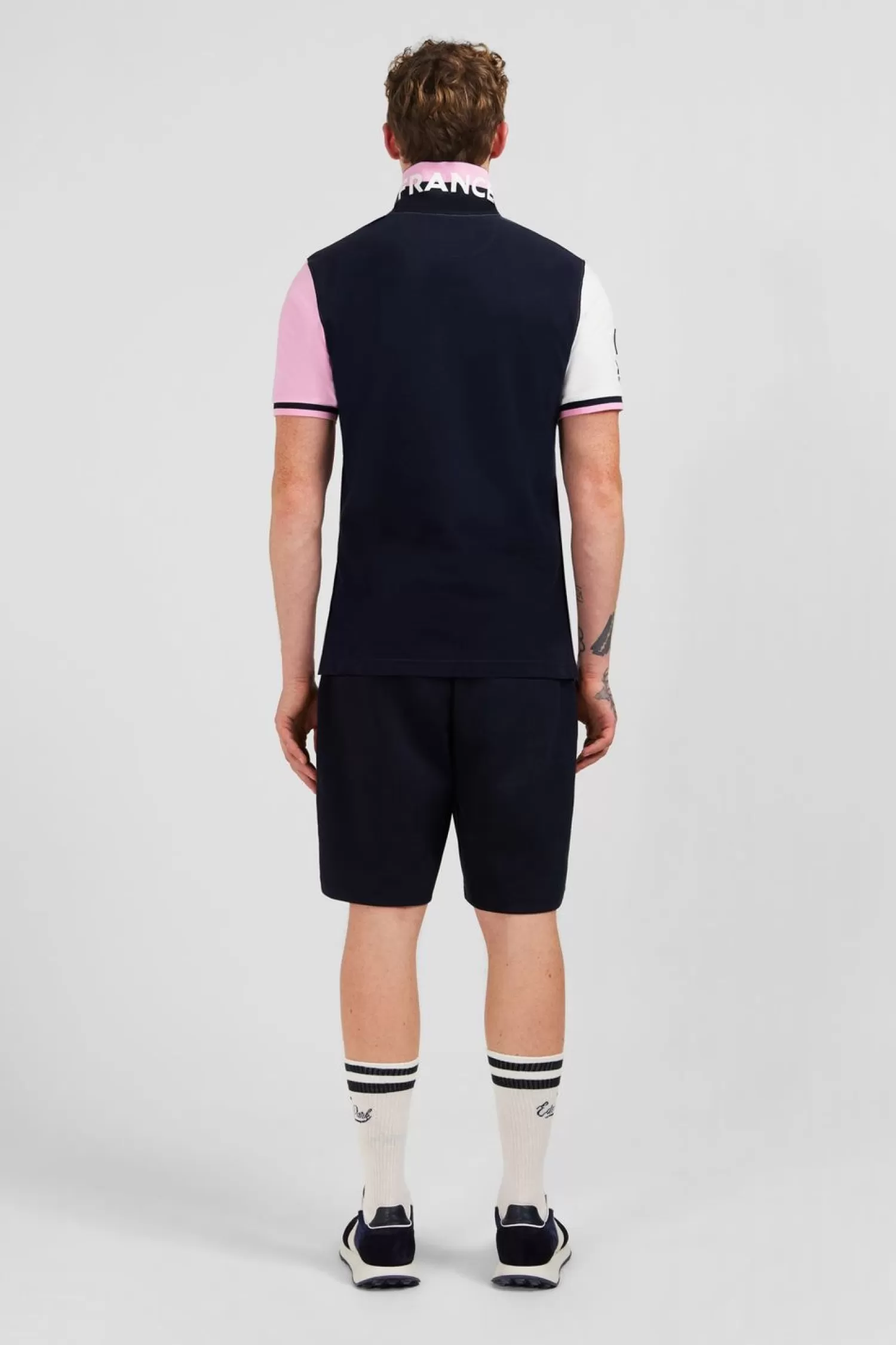 polo_colorblock_a_manches_courtes_xv_de_france_5-1.webp Eden Park Polo Colorblock A Manches Courtes Xv De France-Homme Polos