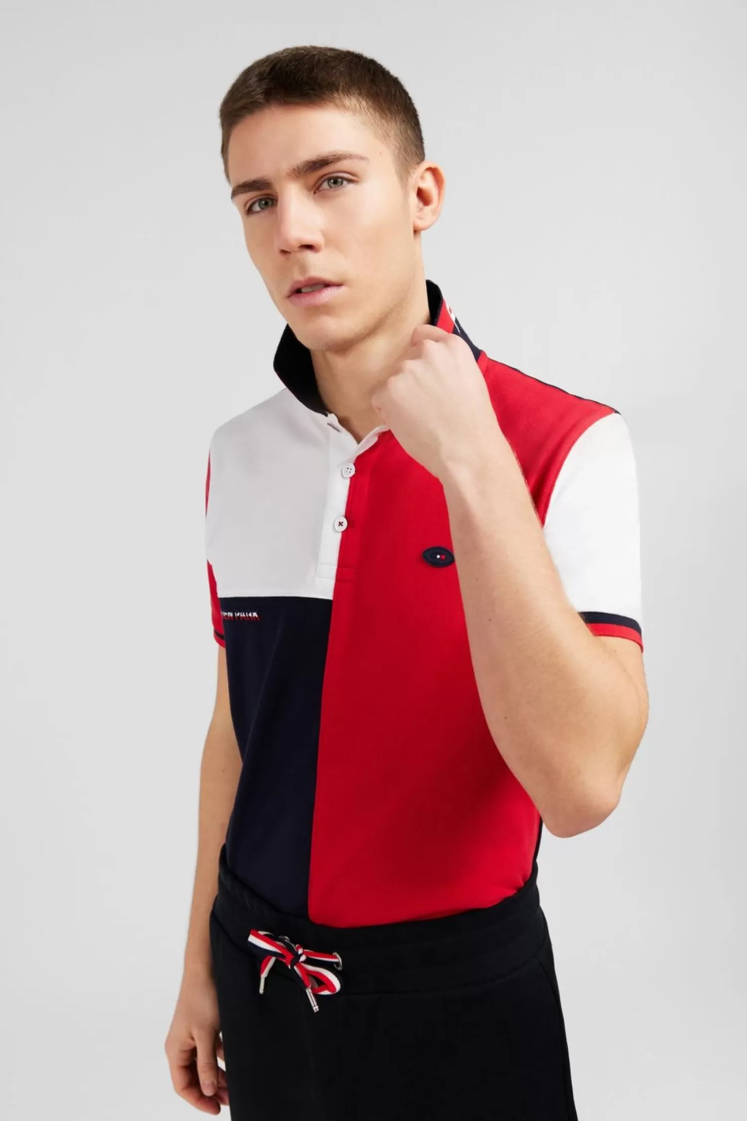 polo_colorblock_a_manches_courtes_xv_de_france_8.webp Eden Park Polo Colorblock A Manches Courtes Xv De France-Homme Polos