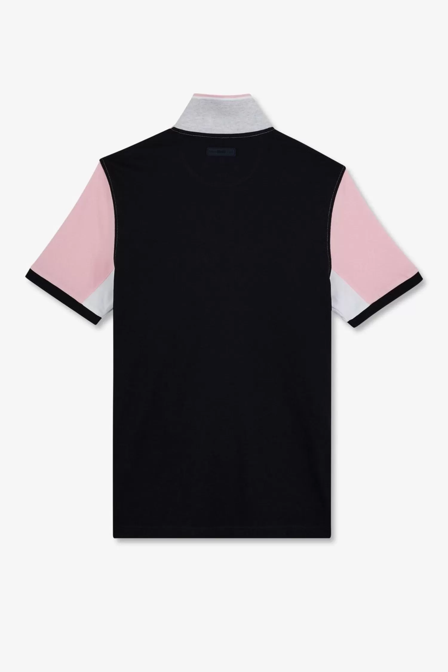 Eden Park Polo Colorblock Rose A Manches Courtes-Homme Polos