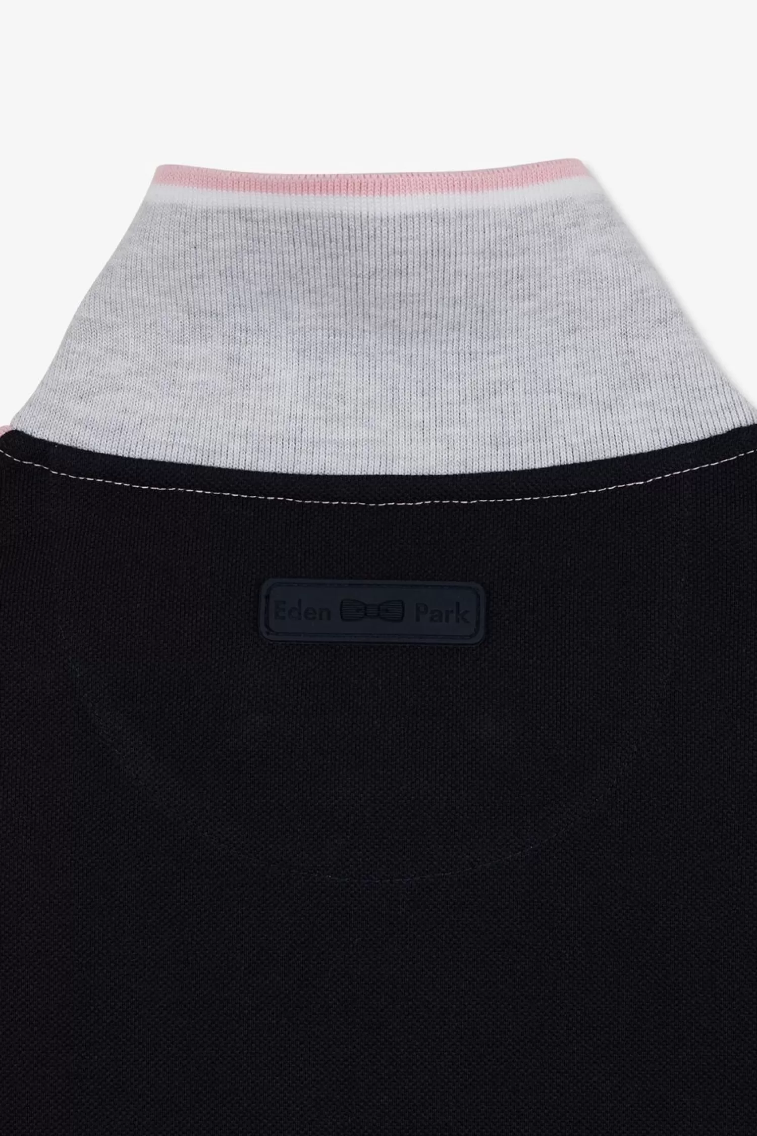 Eden Park Polo Colorblock Rose A Manches Courtes-Homme Polos