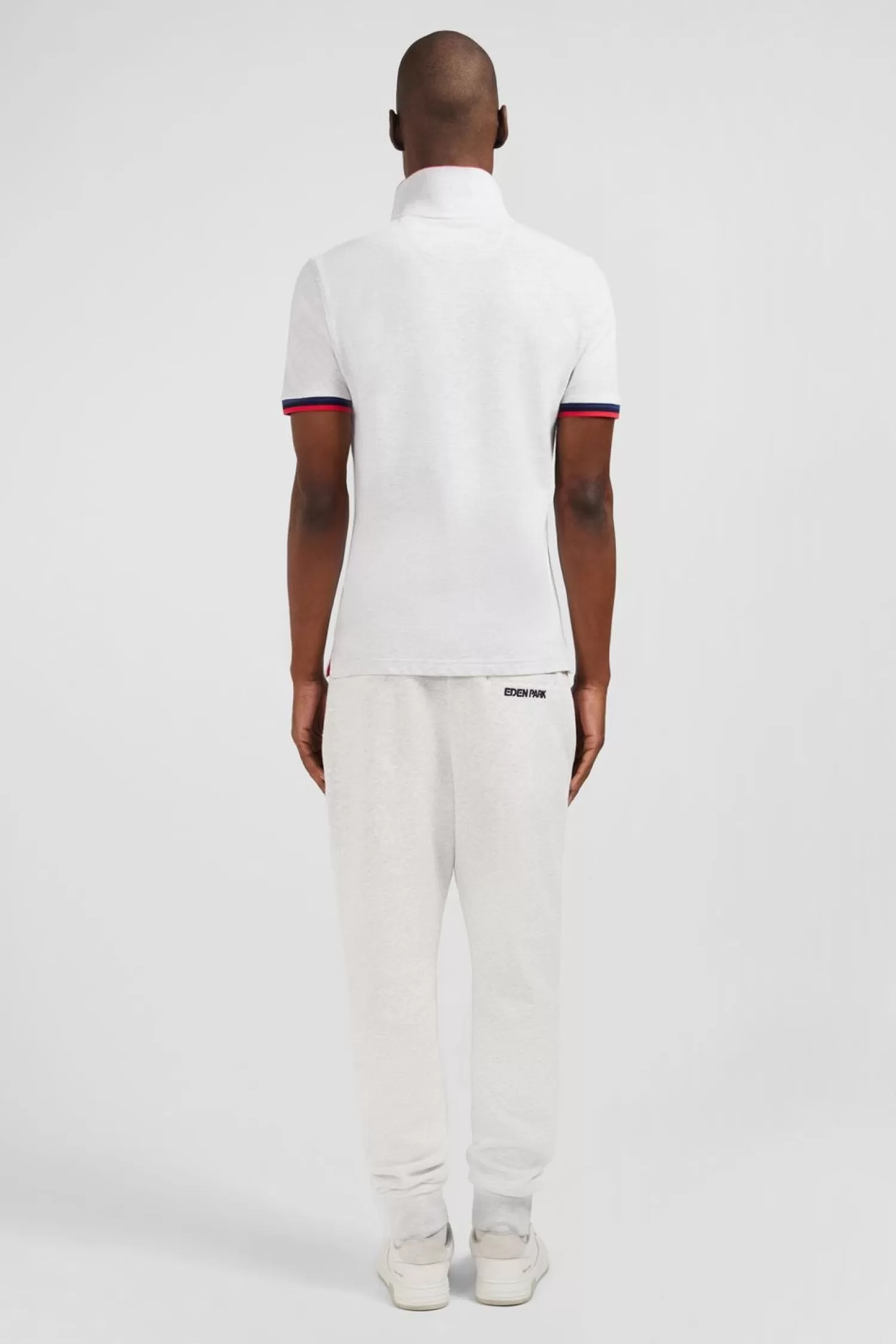 polo_gris_a_details_tricolores_5.webp Eden Park Polo Gris A Details Tricolores-Homme Polos