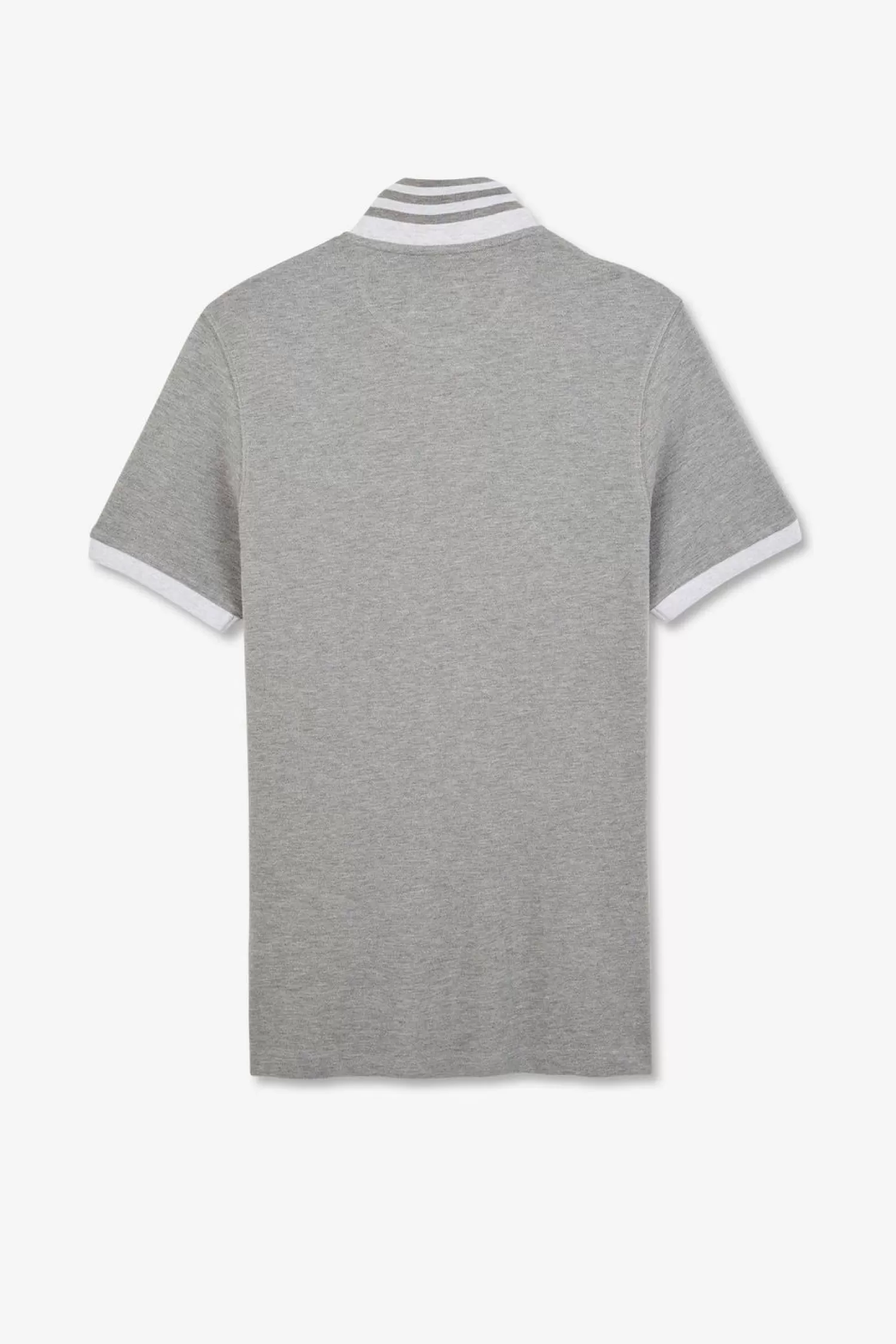 polo_gris_a_manches_courtes_3.webp Eden Park Polo Gris A Manches Courtes-Homme Polos