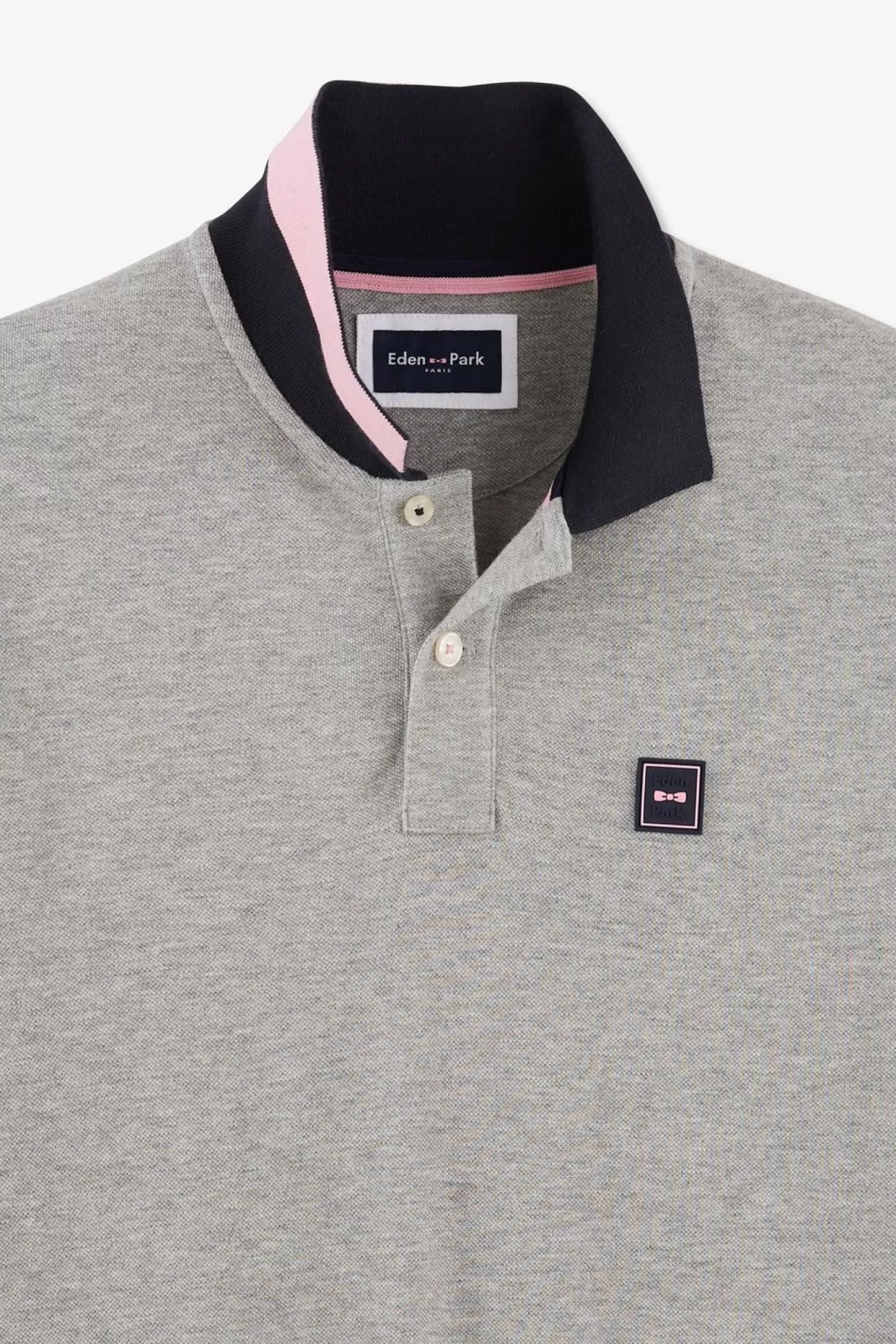 polo_gris_a_manches_courtes_6-1.webp Eden Park Polo Gris A Manches Courtes-Homme Polos