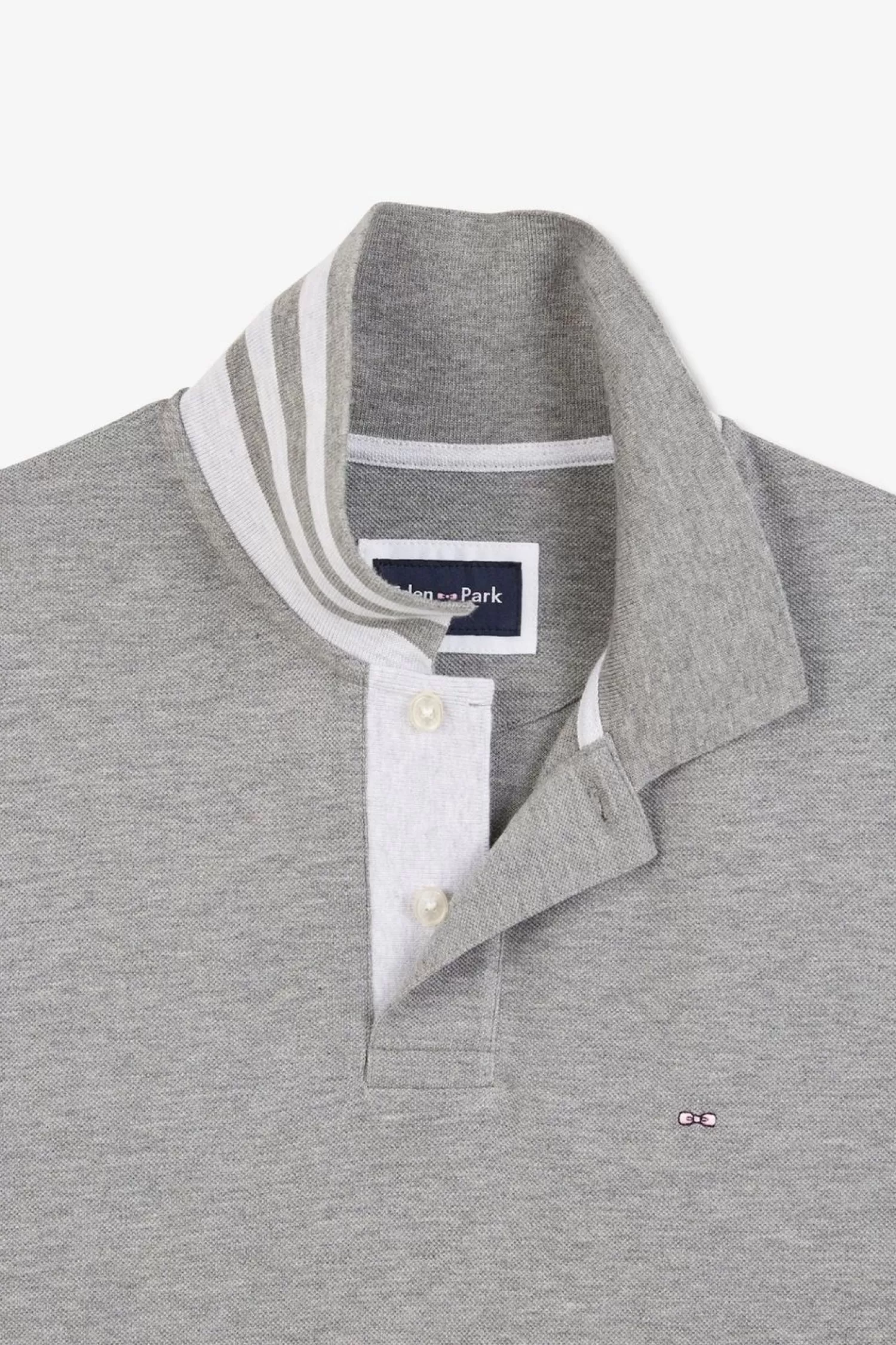 polo_gris_a_manches_courtes_6.webp Eden Park Polo Gris A Manches Courtes-Homme Polos