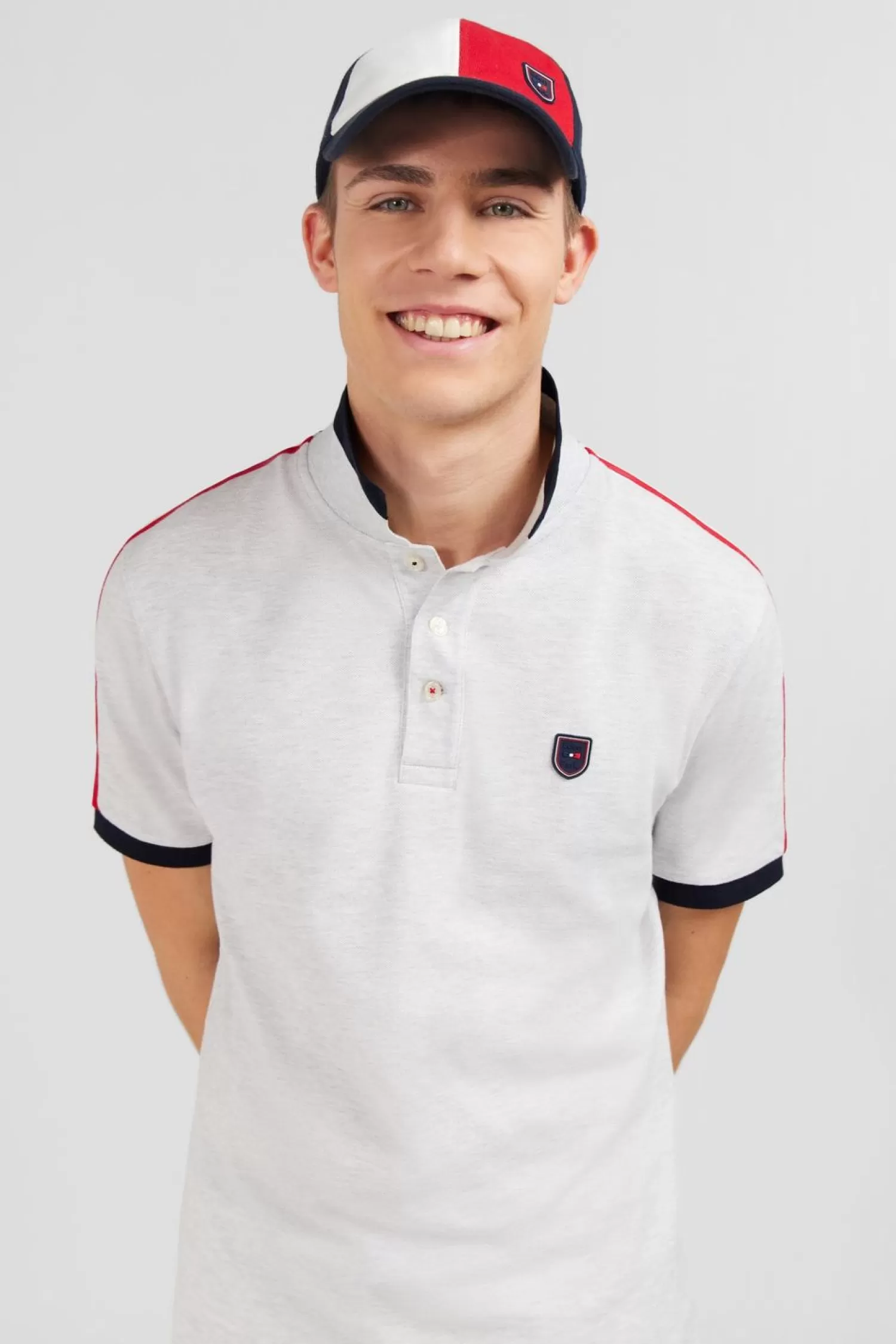 polo_gris_chine_manches_courtes_2.webp Eden Park Polo Gris Chine Manches Courtes-Homme Polos