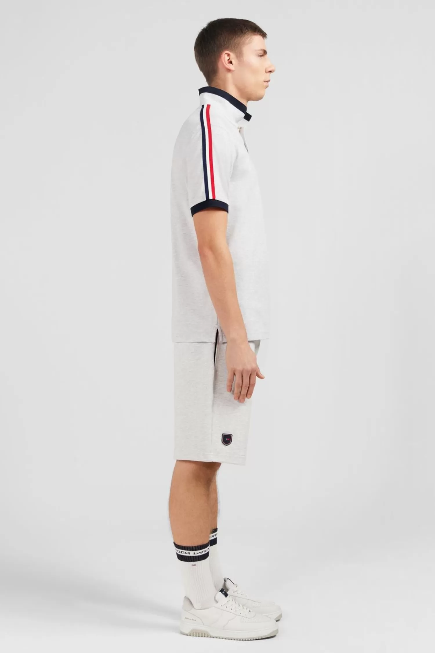 polo_gris_chine_manches_courtes_4.webp Eden Park Polo Gris Chine Manches Courtes-Homme Polos