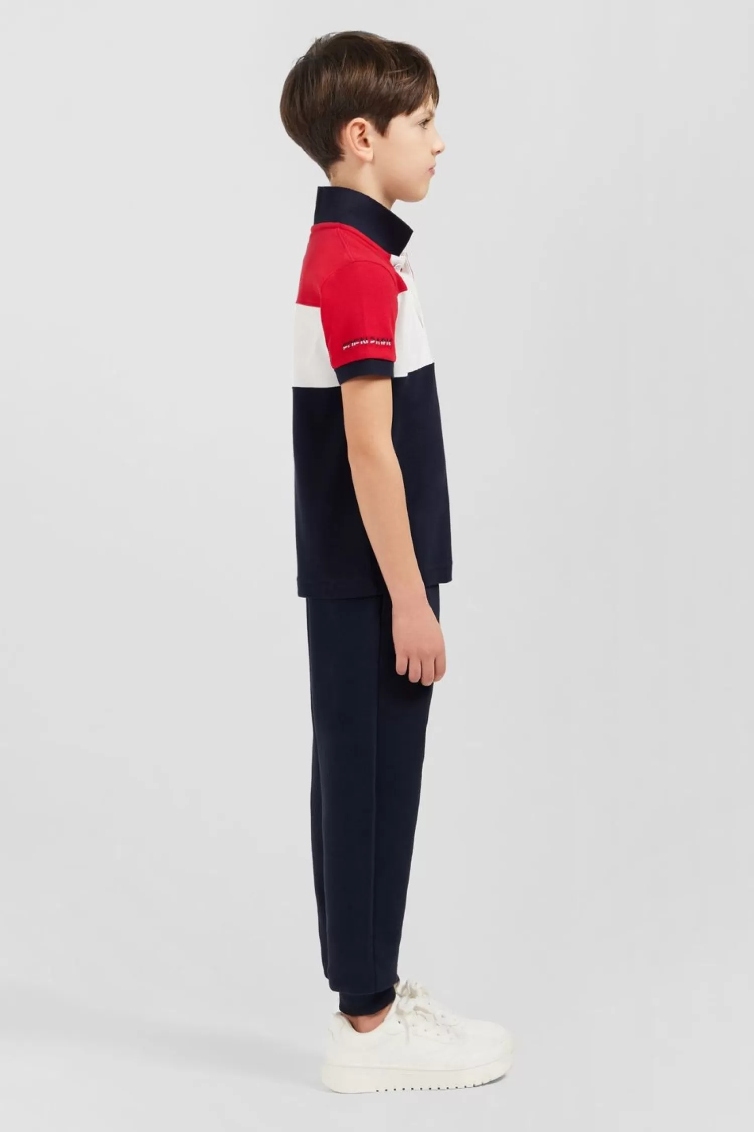 polo_manches_courtes_tricolore_xv_de_france_en_pique_coton_4.webp Eden Park Polo Manches Courtes Tricolore Xv De France En Pique Coton-Enfant Enfant